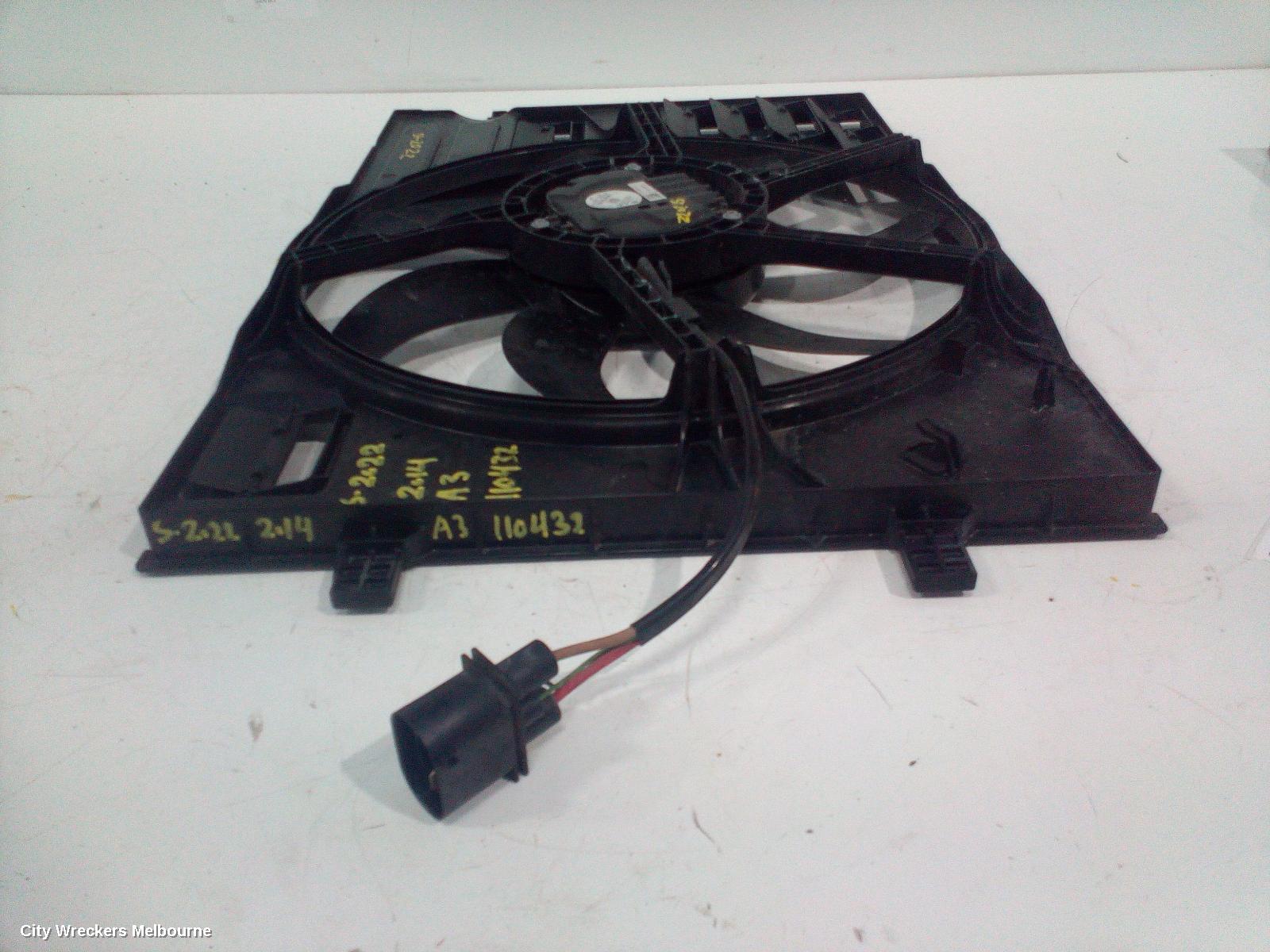 AUDI A3 FAN, DUAL FAN ASSY, 1.8, PETROL, CJSA CODE, 320W/200W (BROSE), 8V, 05/2013 - 05/2016 - Image 2