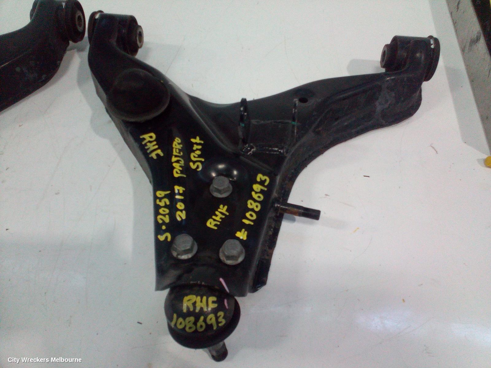 MITSUBISHI PAJERO RIGHT FRONT LOWER CONTROL ARM, PAJERO SPORT, QE-QF, 10/2015 ONWARDS - Image 1