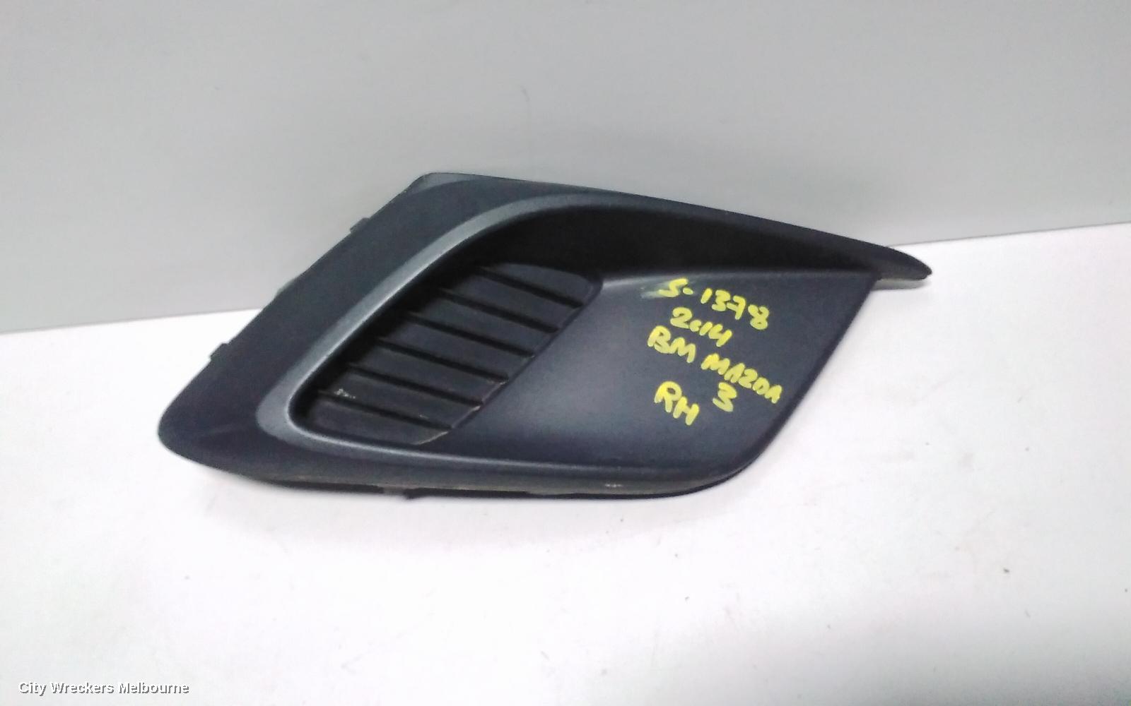 MAZDA 3 RIGHT INDICATOR/FOG/SIDE, BUMPER FOGLAMP, HALOGEN TYPE, BM, 11/2013 - 05/2016 - Image 2