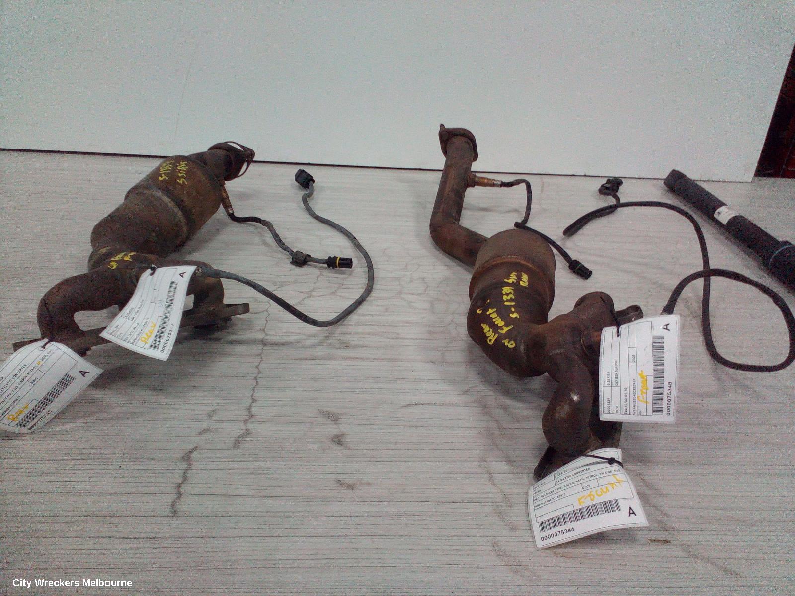 BMW 5 SERIES CATALYTIC CONVERTER, MANIFOLD-CAT TYPE, 2.5/3.0, N52N, PETROL, RH SIDE, E60, 06/2007 - 04/2010 - Image 2