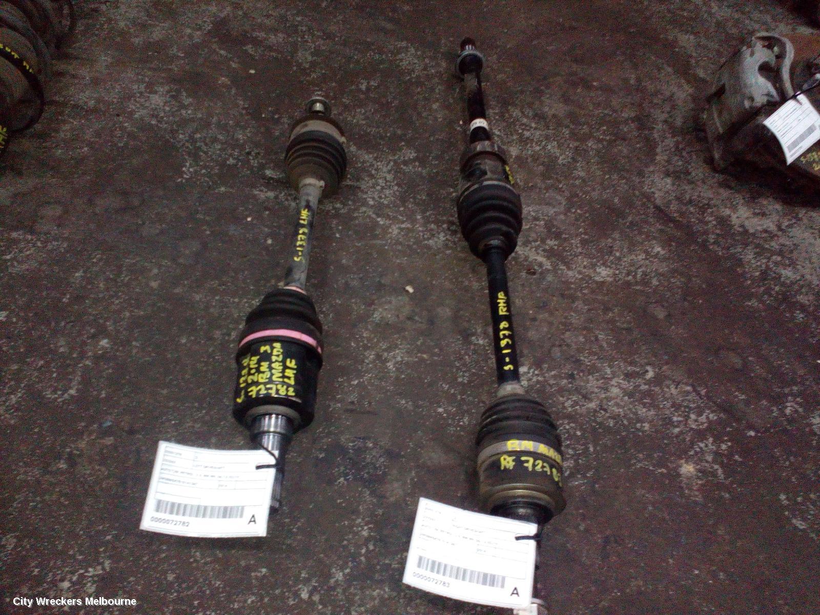 MAZDA 3 LEFT DRIVESHAFT, AUTO T/M, PETROL, 2.0, BM-BN, 06/2013 - 02/2019 - Image 2