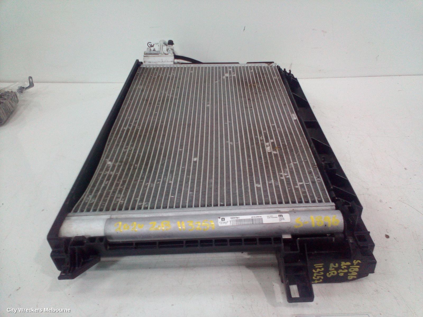 HOLDEN COMMODORE A/C CONDENSER, ZB, 10/2017 - 12/2020 - Image 1