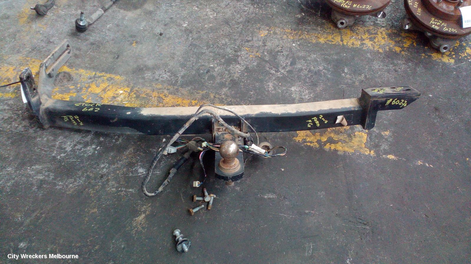 FORD FALCON TOWBAR, FG-FGX, SEDAN, STANDARD, GAS TYPE, 05/2008 - 12/2016 - Image 1