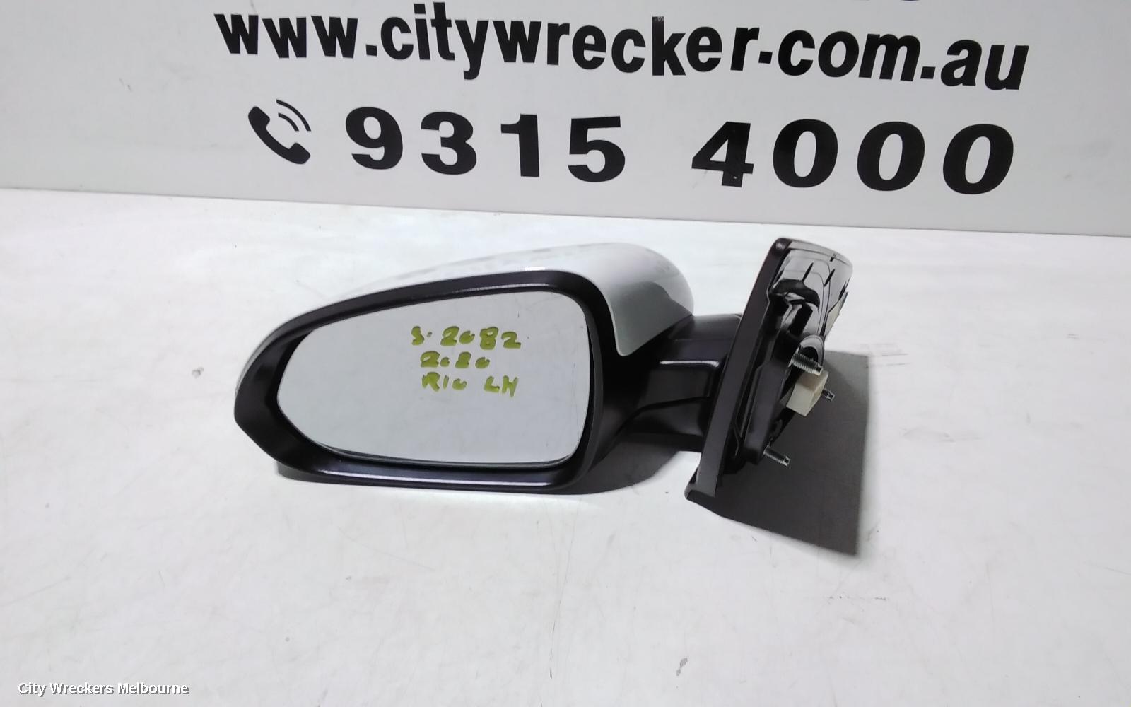 KIA RIO LEFT DOOR MIRROR, YB, HEATED, POWER FOLD, W/ INDICATOR TYPE, COLOUR CODED, 12/2016 ONWARDS - Image 2