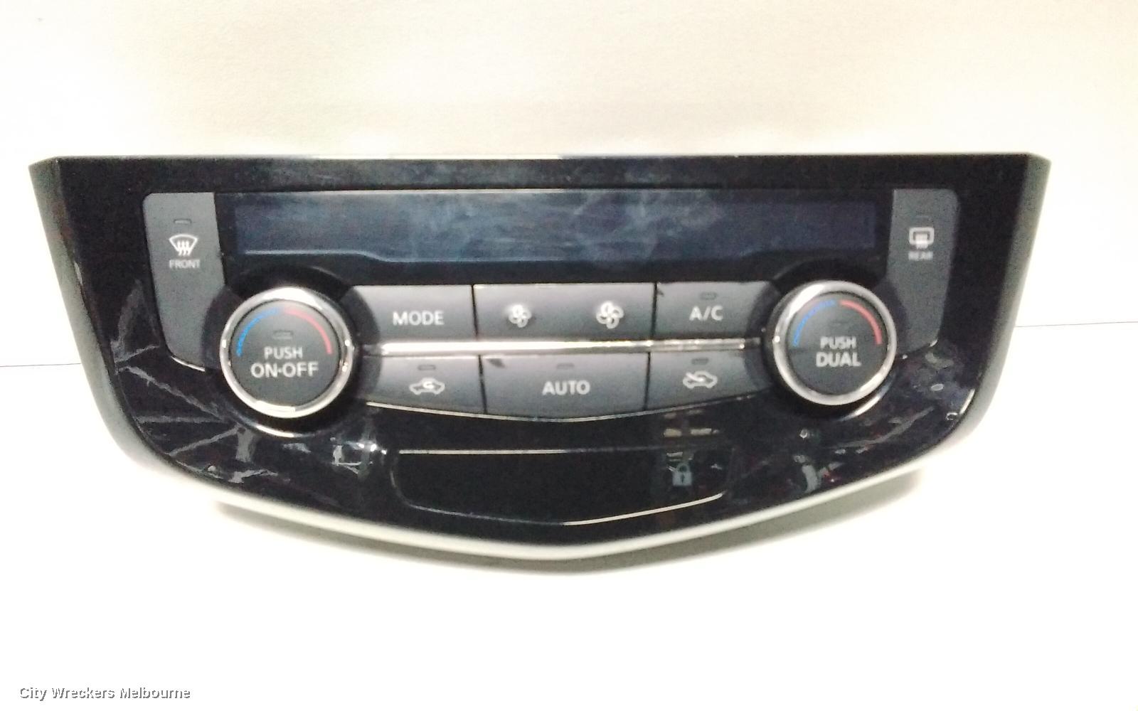 NISSAN QASHQAI HEATER/AC CONTROLS, J11, CLIMATE CONTROL TYPE, 06/2014 - 07/2021 - Image 2