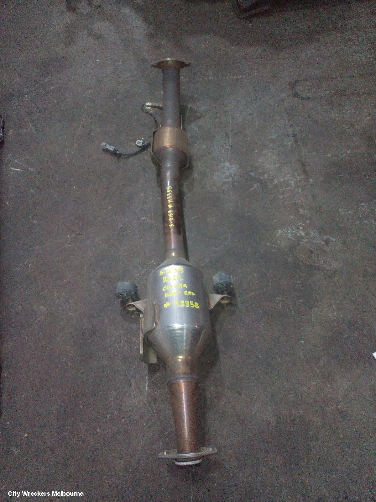 TOYOTA COROLLA CATALYTIC CONVERTER, UNDER CAR-CAT TYPE, 2.0, PETROL, MZEA12R, 07/2018 ONWARDS - Image 2