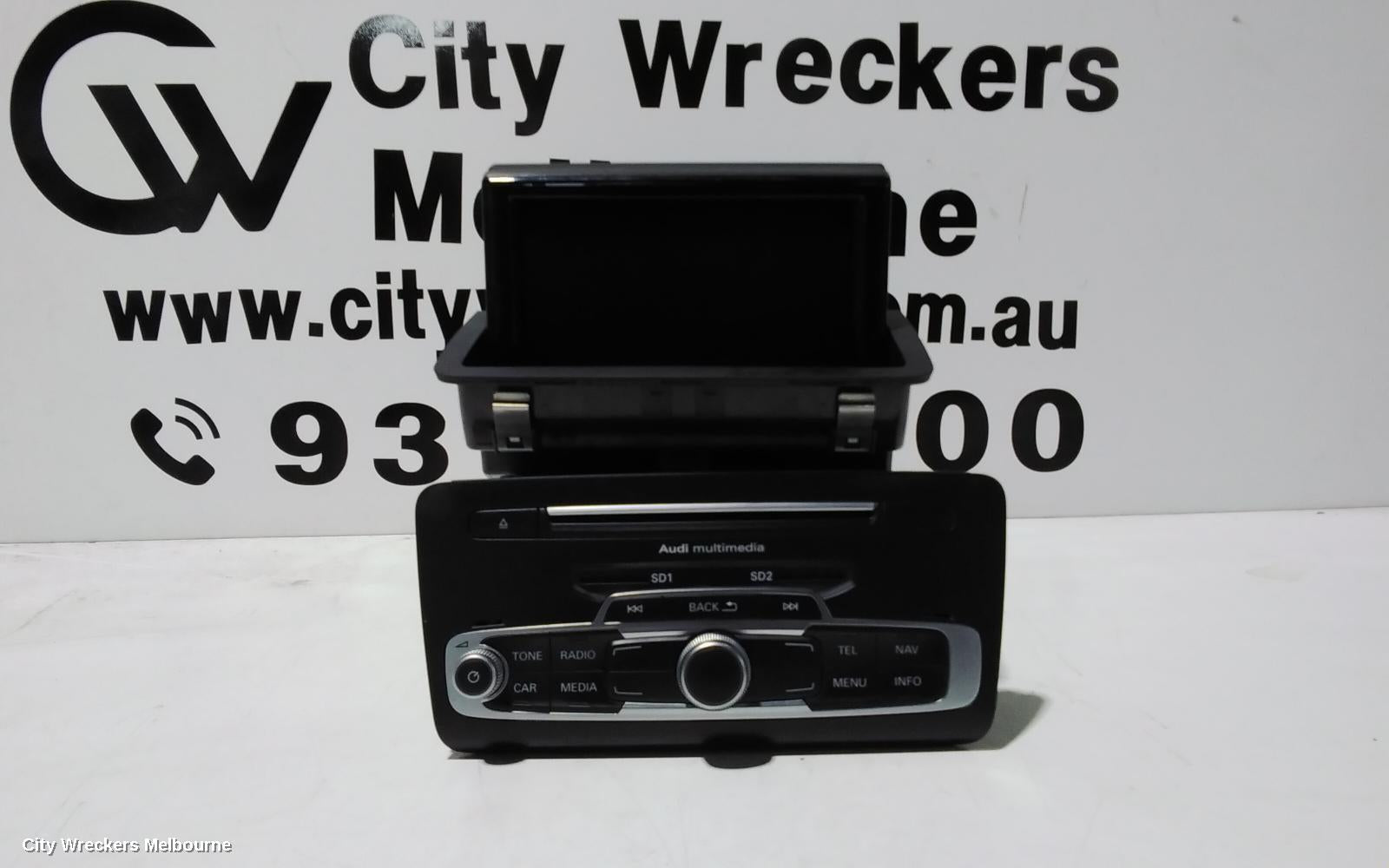 AUDI A1 RADIO/CD/DVD/SAT/TV, RADIO CONTROL UNIT, 8X, ACTIVE SPEAKER TYPE (4G0035056J), 12/2010 - 10/2018 - Image 2