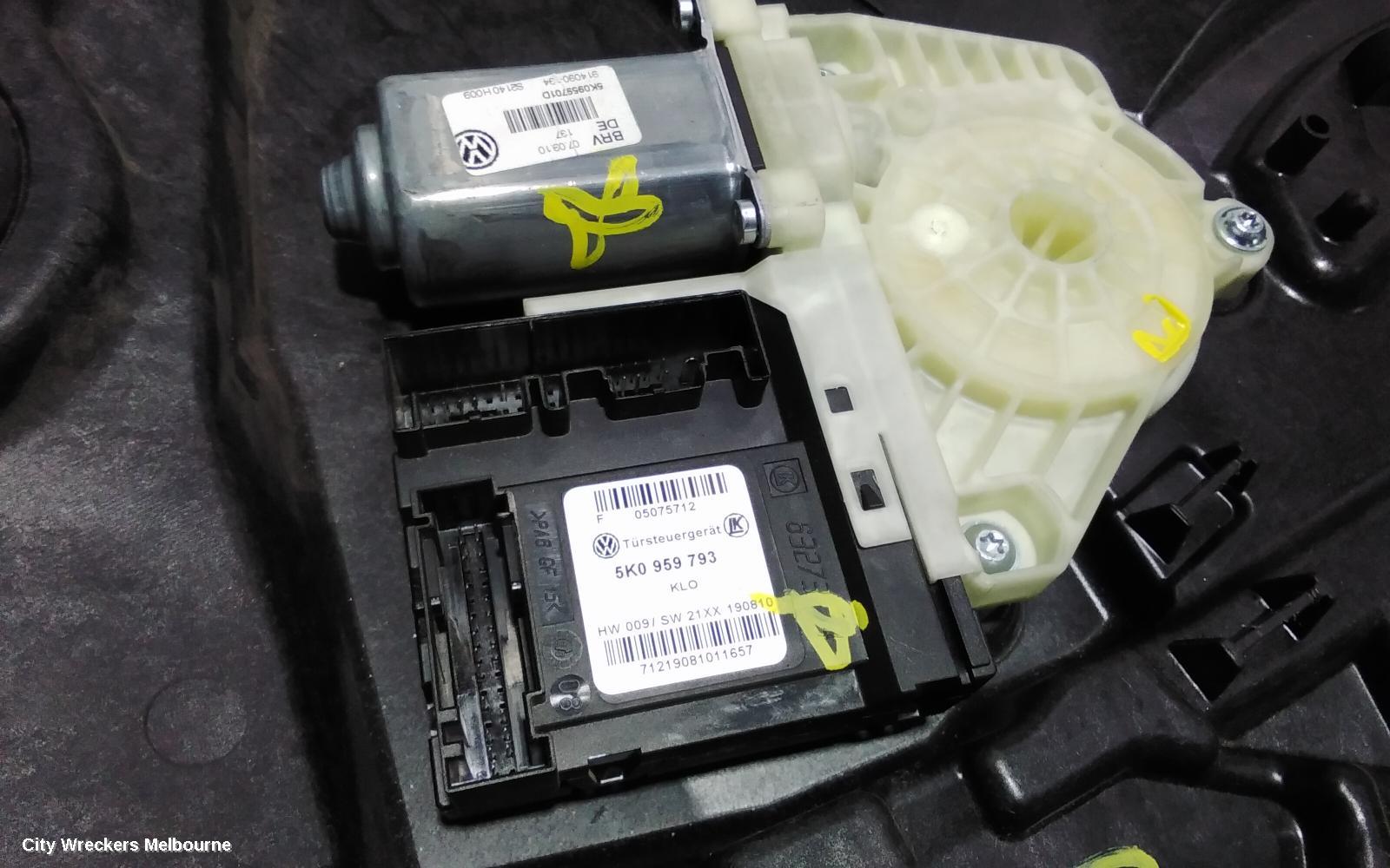 VOLKSWAGEN GOLF RIGHT FRONT WINDOW REG/MOTOR, GEN 6, 3DR/5DR HATCH, 12/2008 - 03/2013 - Image 3