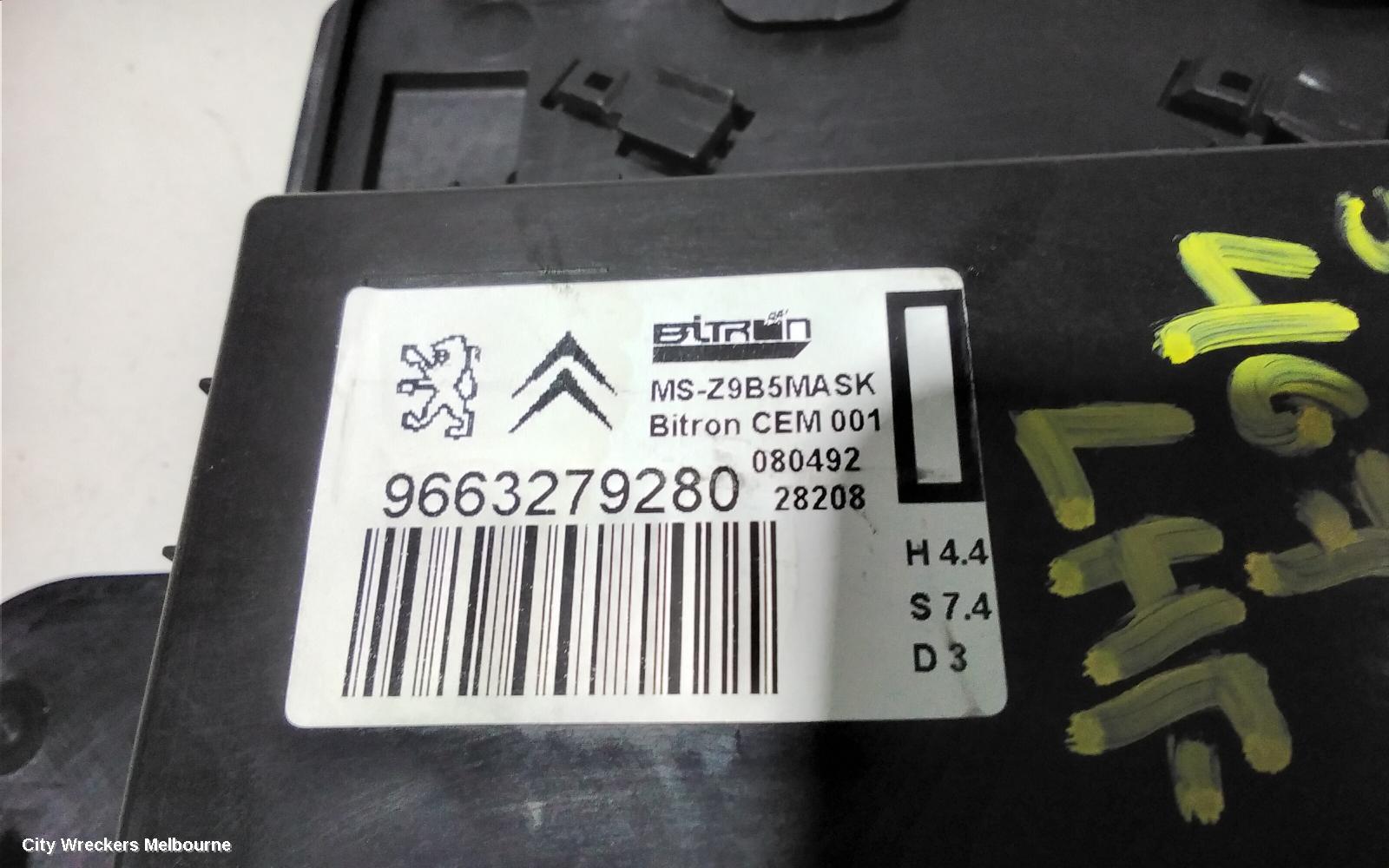 PEUGEOT 407, 09/2004 - 06/2011, 9663279280 LEFT SEAT CONTROL MODULE : 81418 - Image 3