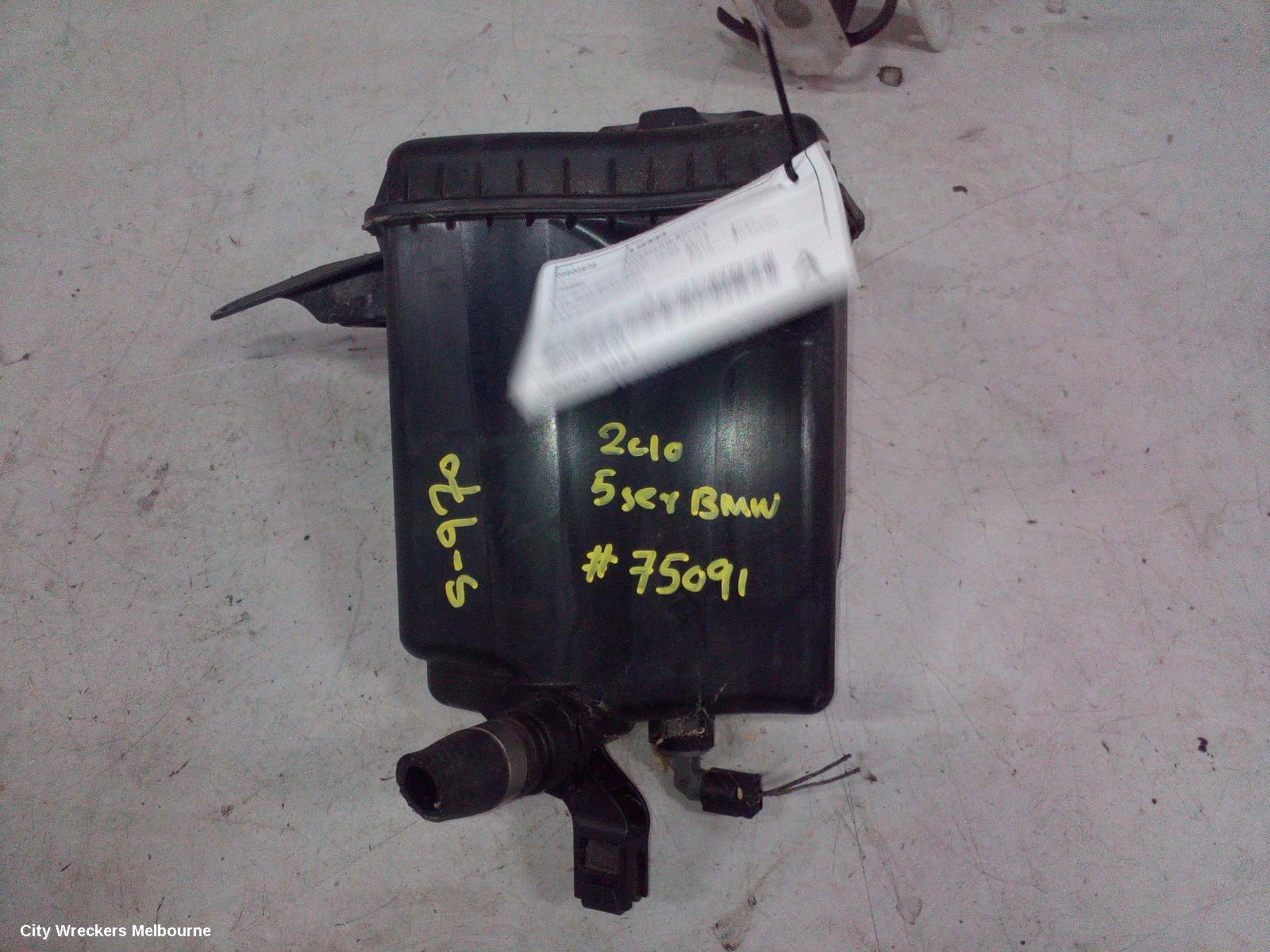 BMW 5 SERIES OVERFLOW BOTTLE, F07/F10, 520D/530D/535D/535I, P/N 17137647283, 02/2010 - 10/2017 - Image 1
