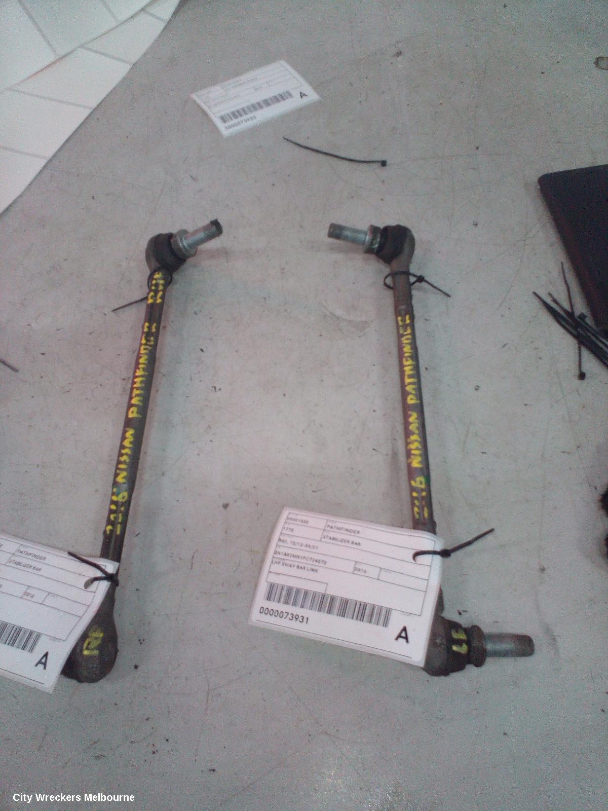 NISSAN PATHFINDER STABILISER BAR, R52, 06/2013 - 04/2021 - Image 2