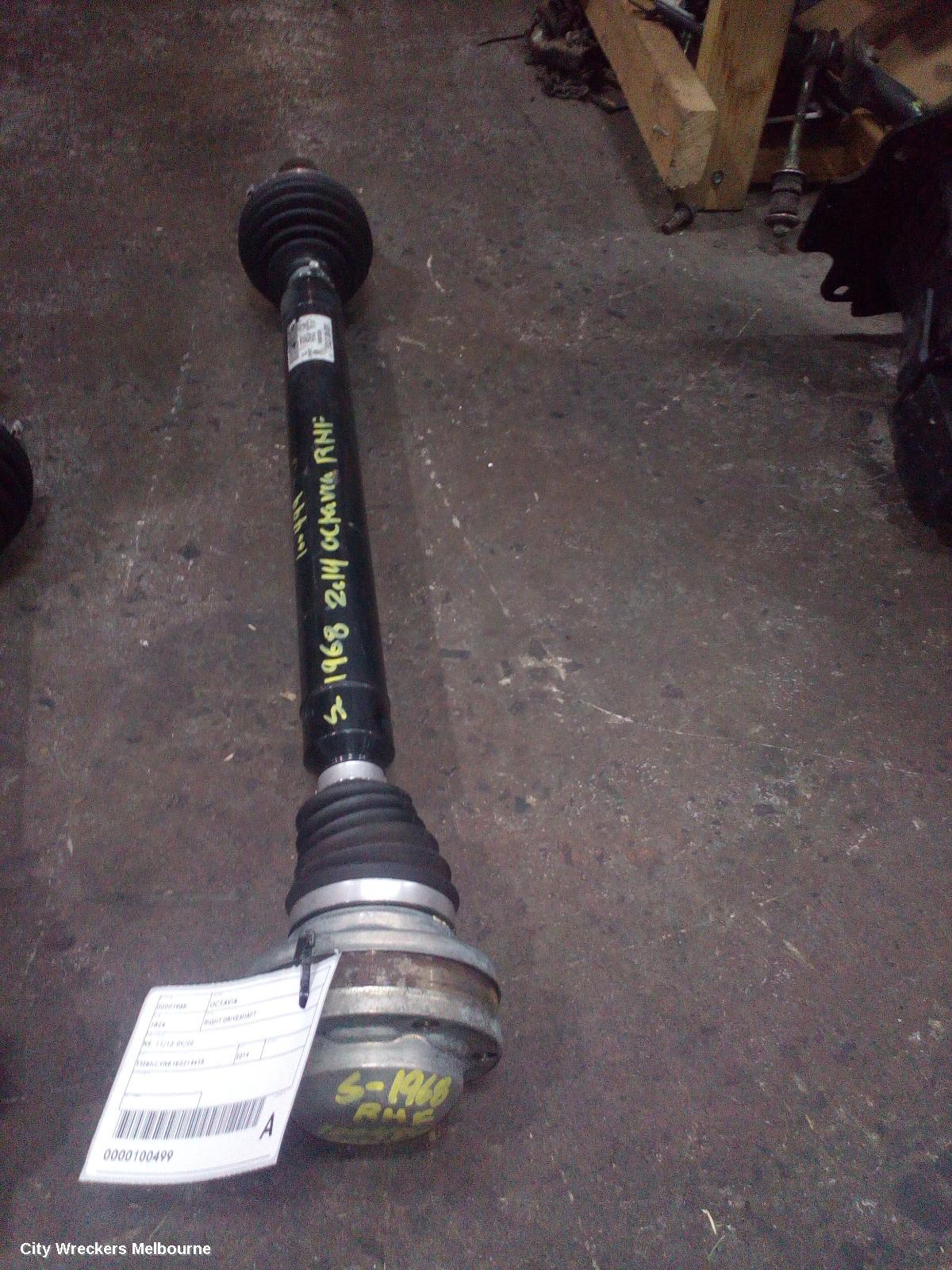 SKODA OCTAVIA RIGHT DRIVESHAFT, NE, 09/2013 - 09/2020 - Image 3