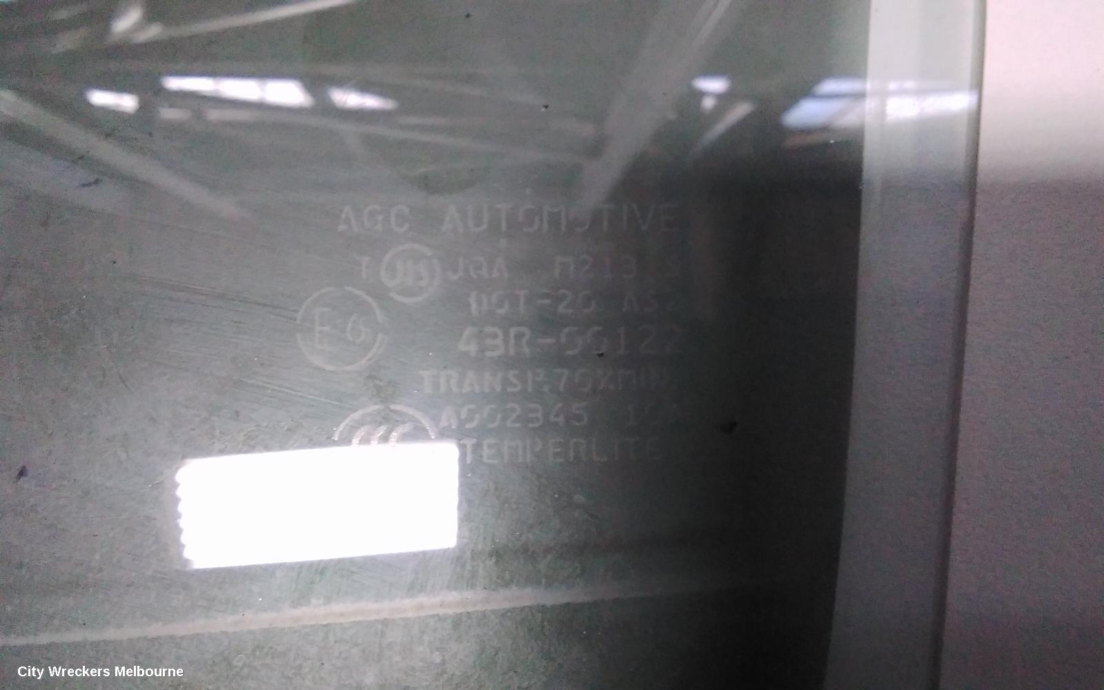 MITSUBISHI OUTLANDER LEFT REAR DOOR WINDOW, ZJ-ZK, 10/2012 ONWARDS - Image 3