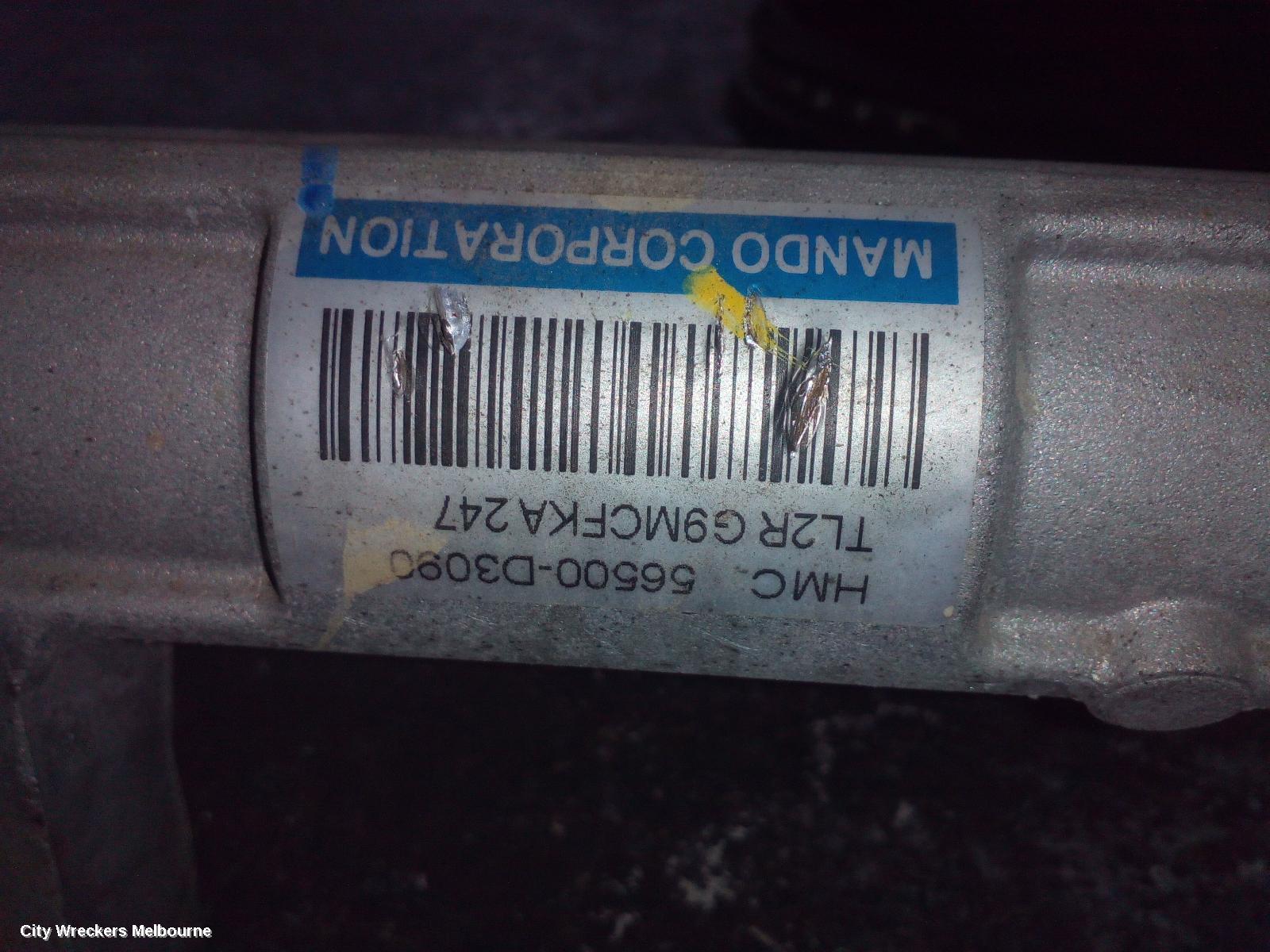 HYUNDAI TUCSON STEERING BOX/RACK, TL, FWD, KOREAN BUILT (VIN KMHJ), 07/2015 - 06/2018 - Image 1