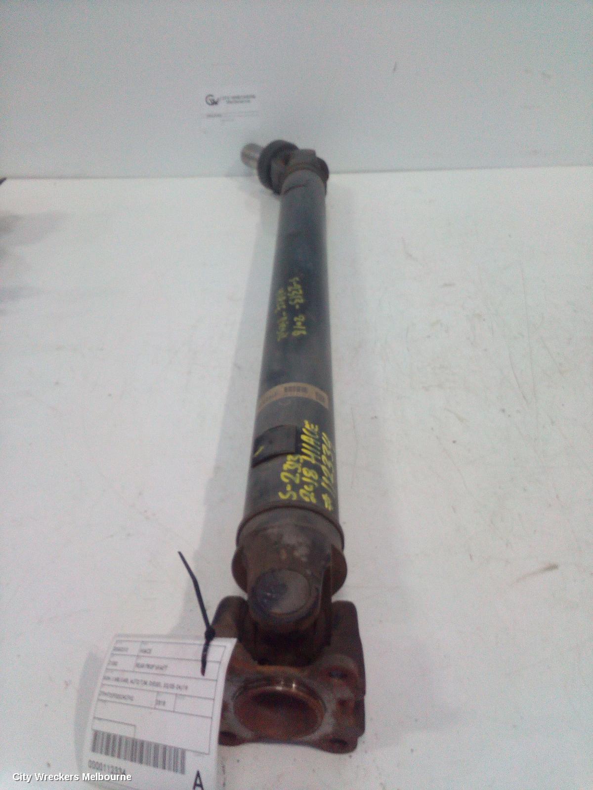 TOYOTA HIACE REAR DRIVE SHAFT, KDH, LWB/SWB, AUTO T/M, DIESEL, 03/2005 - 04/2019 - Image 1