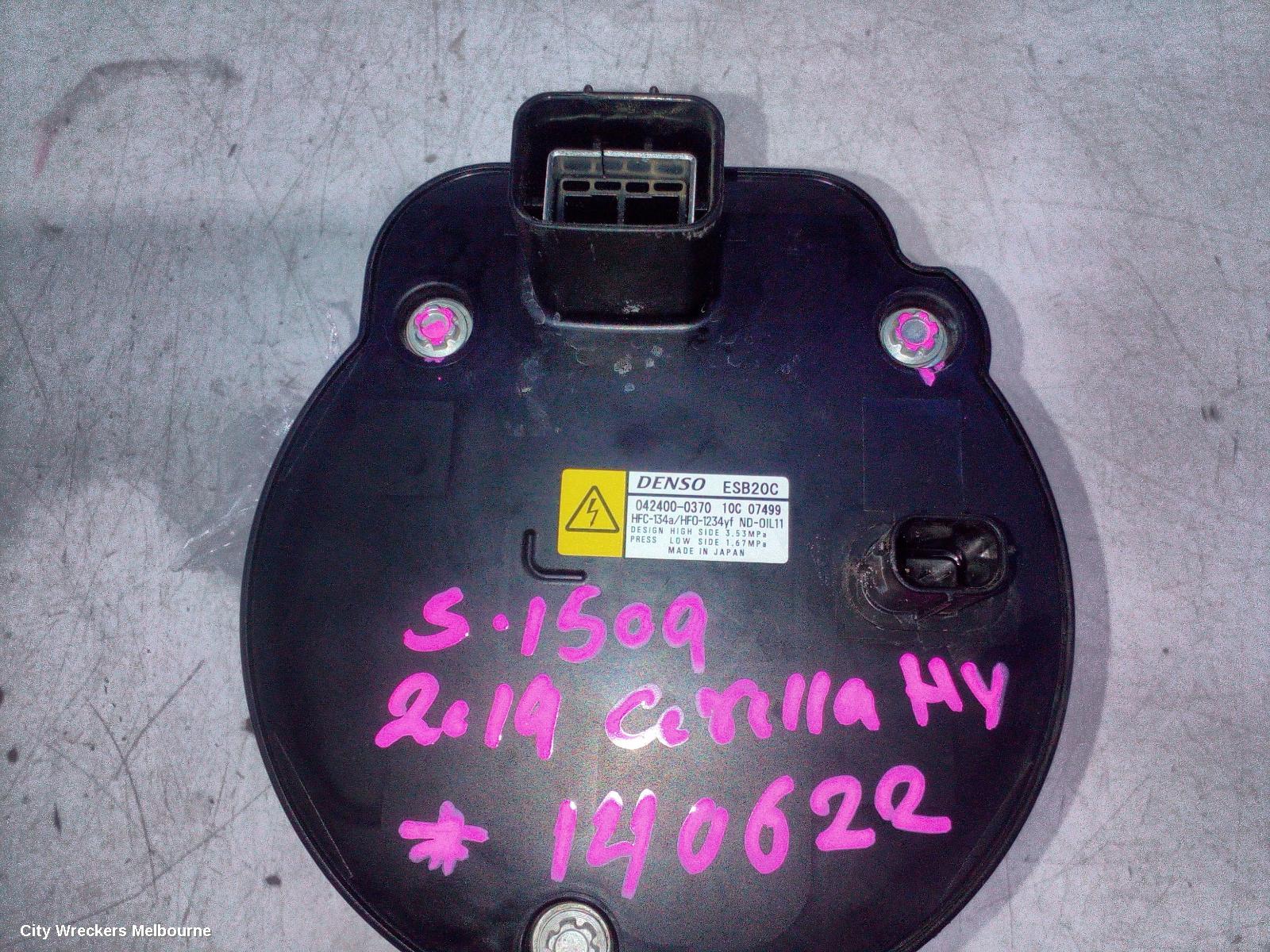 TOYOTA COROLLA A/C COMPRESSOR, E210, PETROL, 1.8, 2ZR-FXE, HYBRID/HEV, 07/2018 ONWARDS - Image 2