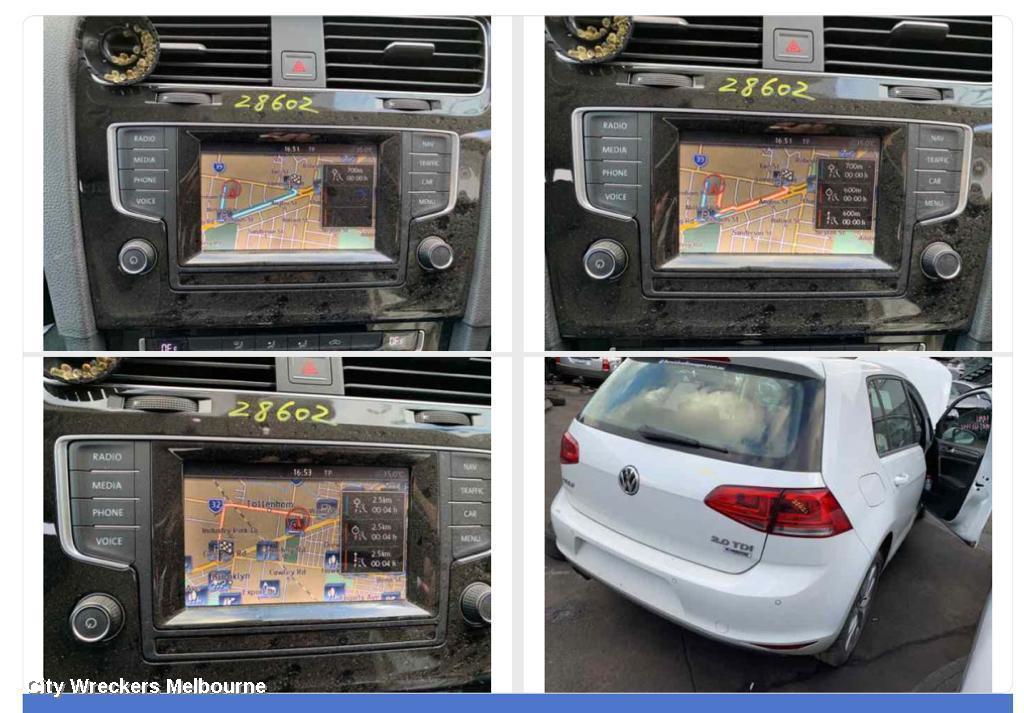 VOLKSWAGEN GOLF SAT. NAV. UNIT, GEN 6, 10/2008 - 12/2015 - Image 1