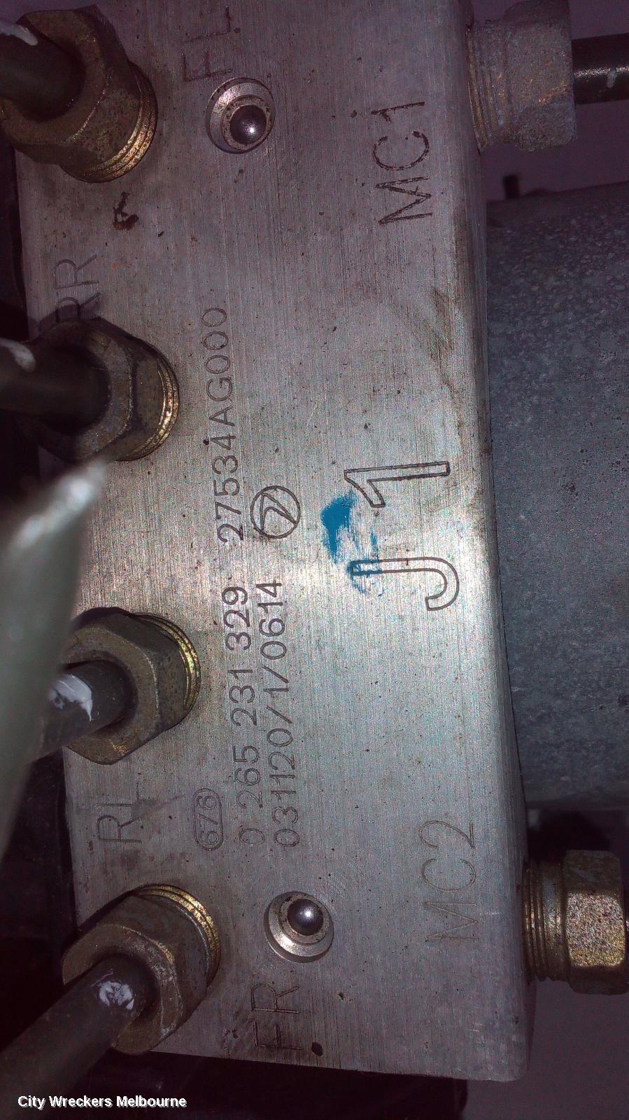 SUBARU LIBERTY ABS PUMP/MODULATOR, 4TH GEN, P/N 27536AG212, VDC TYPE, 09/2003 - 08/2009 - Image 1