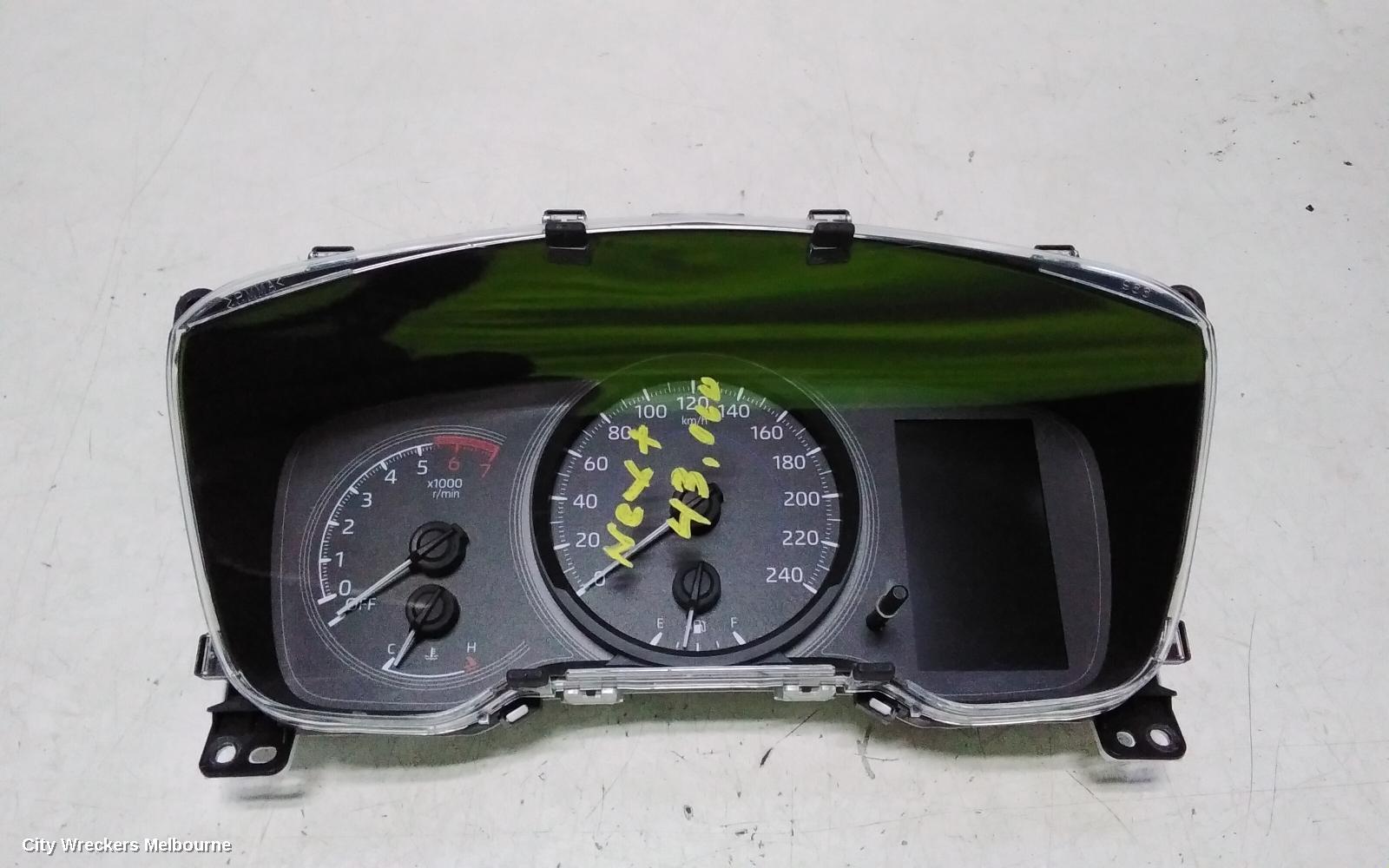 TOYOTA COROLLA INSTRUMENT CLUSTER, INSTRUMENT CLUSTER, AUTO T/M, HATCH, HYBRID, ASCENT SPORT/SX, ZWE211R, 07/2018 ONWARDS - Image 2