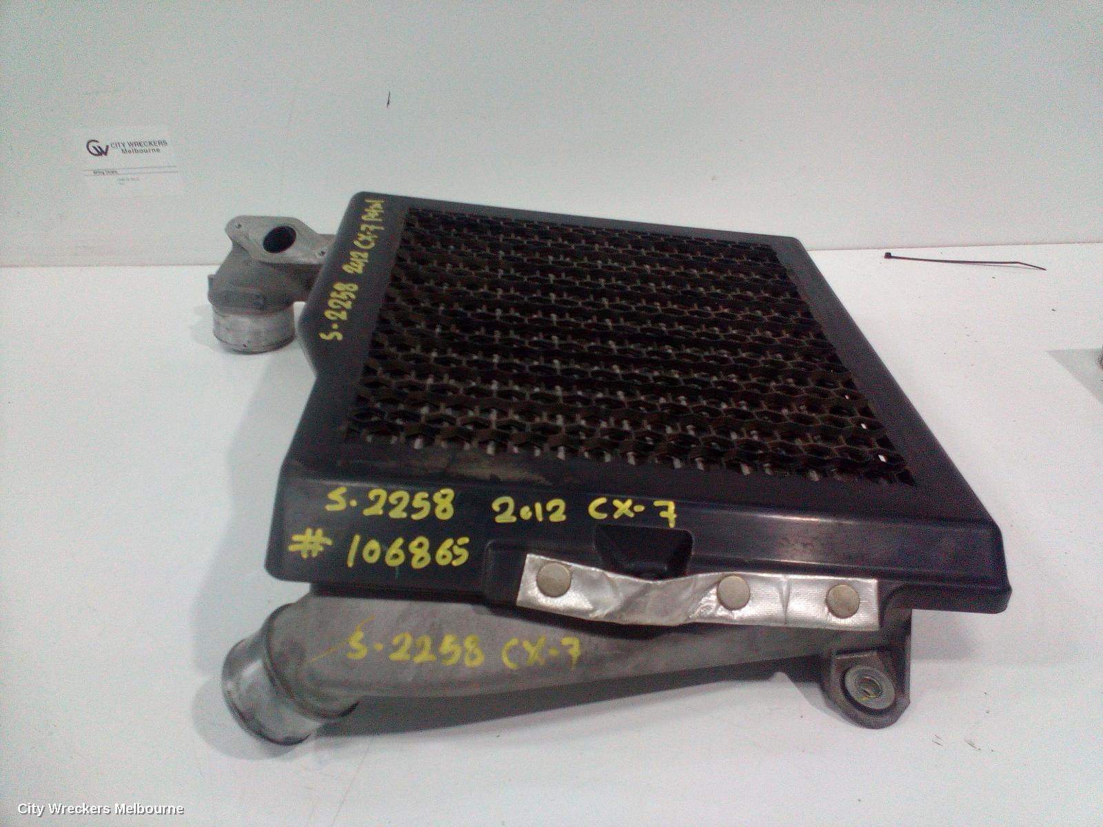 MAZDA CX7 INTERCOOLER, 2.3, L3, PETROL, TURBO, TOP MOUNTED TYPE, ER, 11/2006 - 02/2012 - Image 2