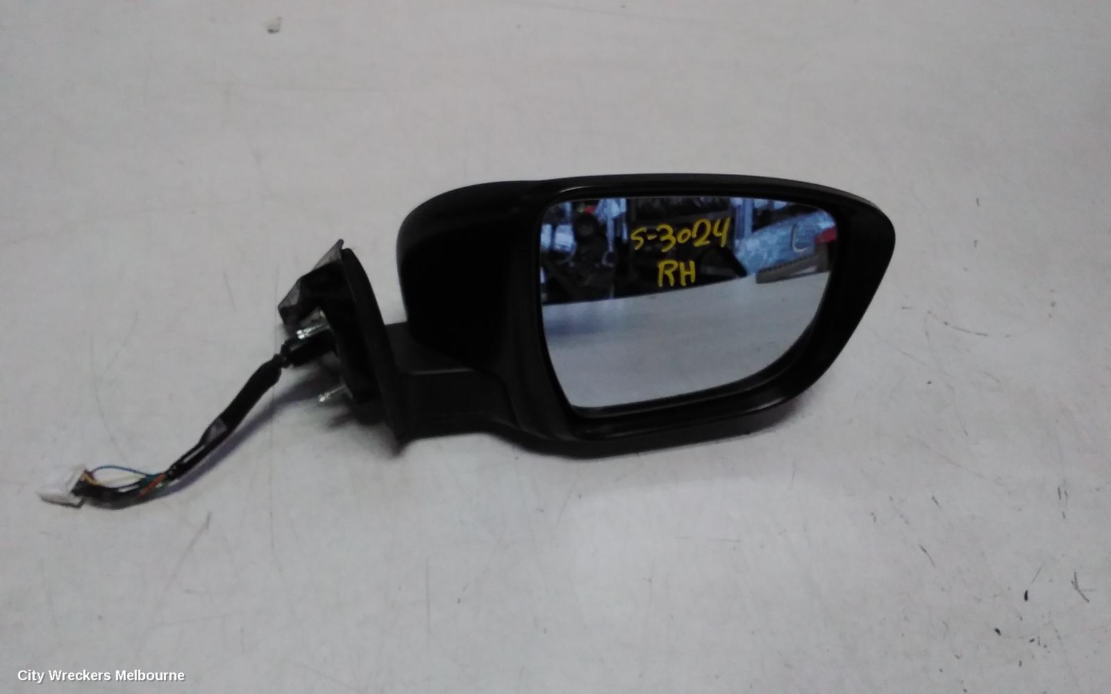 NISSAN XTRAIL RIGHT DOOR MIRROR, T32, TL/TI/ST-L, W/ CAMERA TYPE, 02/2014 - 07/2022 - Image 2