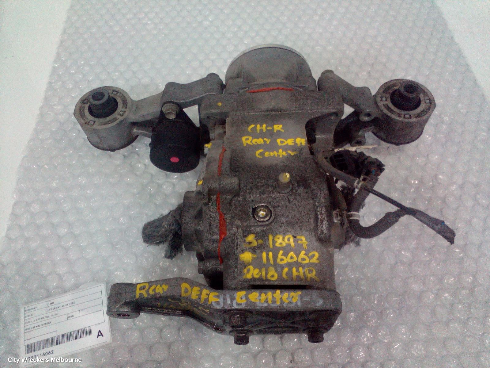 TOYOTA C-HR DIFFERENTIAL CENTRE, GEN 1, 2.277 RATIO, 12/2016 ONWARDS - Image 2