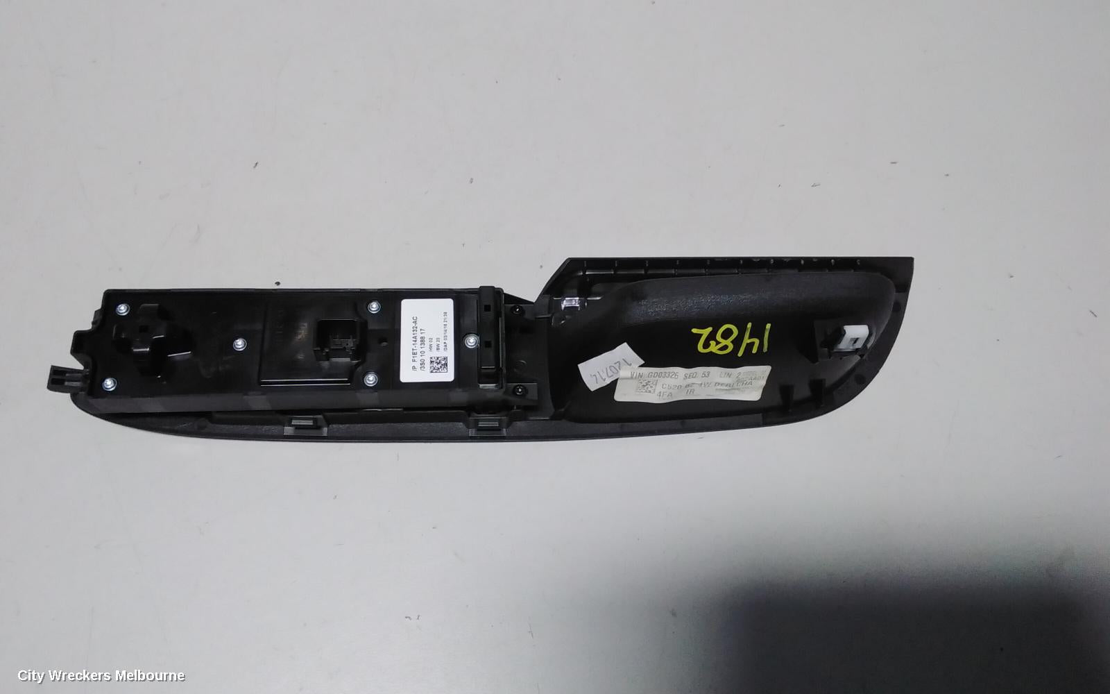 FORD KUGA PWR DR WIND SWITCH, RH FRONT (MASTER SWITCH), NON FOLDING MIRROR TYPE, TF, 11/2012 - 09/2016 - Image 3