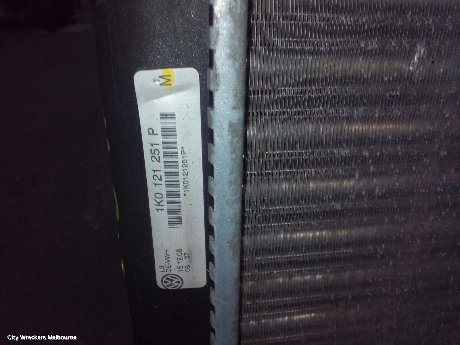VOLKSWAGEN CADDY RADIATOR, MANUAL, 1.6, PETROL, 2K, 12/2004 - 08/2010 - Image 3