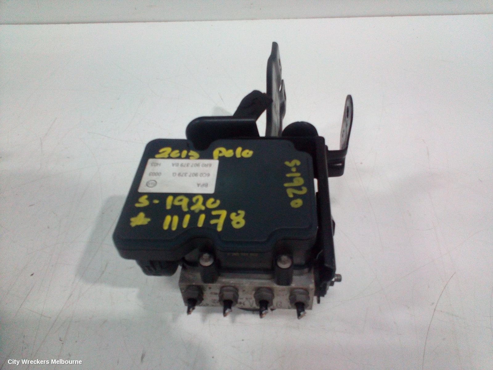 VOLKSWAGEN POLO ABS PUMP/MODULATOR, 6R, P/N 6C0614517G, 05/2014 - 09/2017 - Image 1