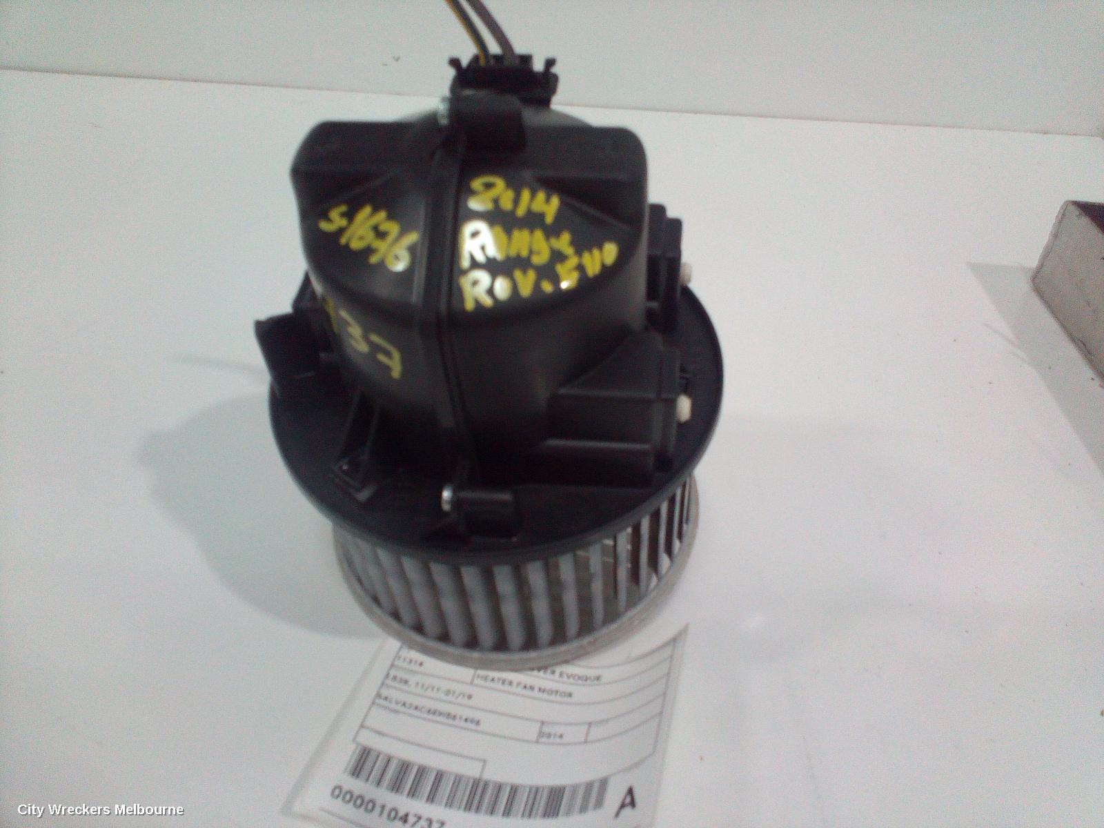 LAND ROVER RANGEROVER EVOQUE HEATER FAN MOTOR, L538, 11/2011 - 01/2019 - Image 2