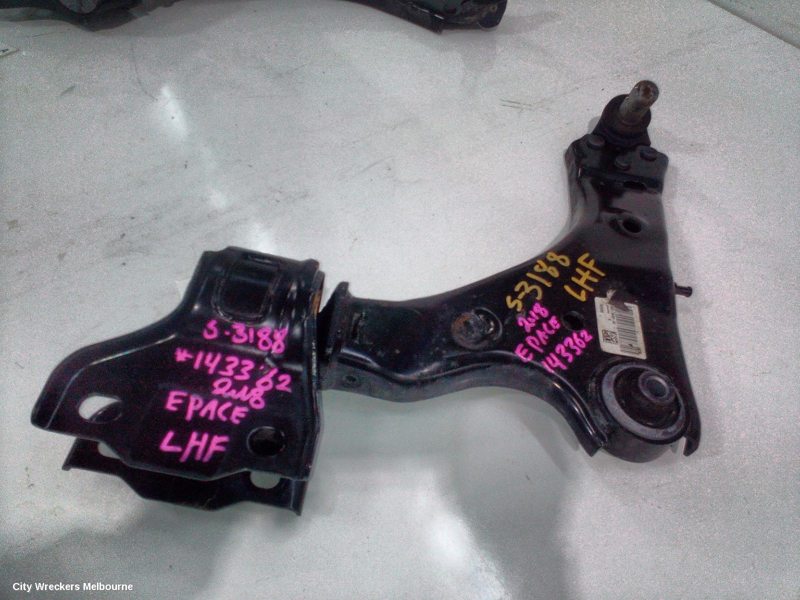 JAGUAR E PACE LEFT FRONT LOWER CONTROL ARM, X540, 11/2017 - 12/2024 - Image 2