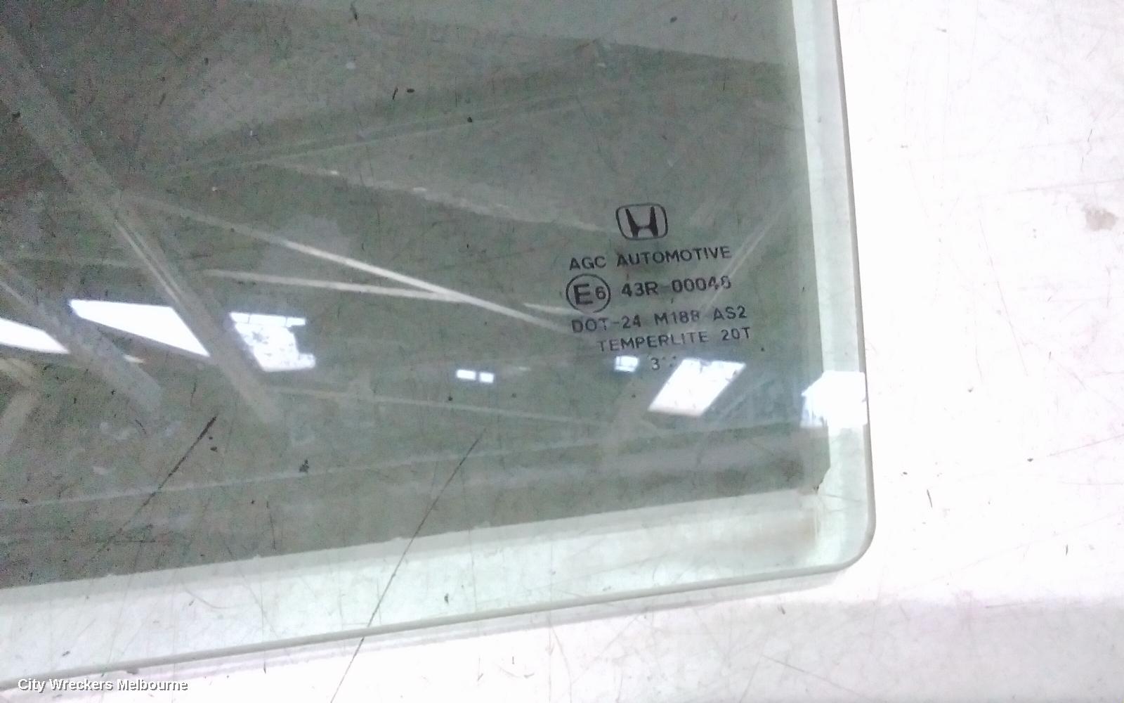 HONDA CIVIC LEFT REAR DOOR WINDOW, 9TH GEN, HATCH, 02/2012 - 04/2016 - Image 3