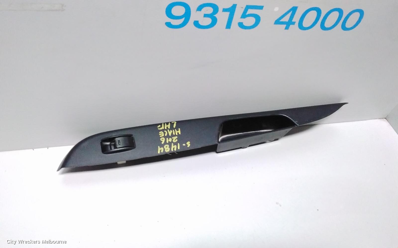 TOYOTA HIACE PWR DR WIND SWITCH, LH FRONT, TRH/KDH, 03/2005 - 04/2019 - Image 2