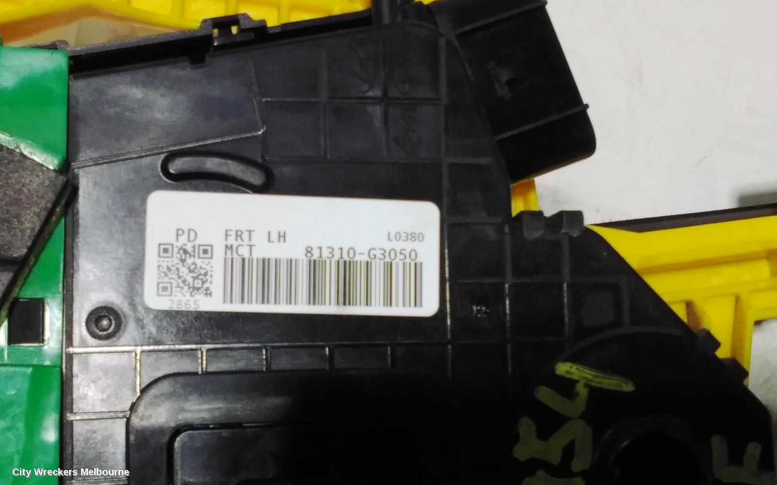HYUNDAI I30 DOOR/BOOT/GATE LOCK, LEFT FRONT DOOR LOCK, PD, HATCH (S. KOREA VIN KMHH), STANDARD TYPE, 03/2017 ONWARDS - Image 3