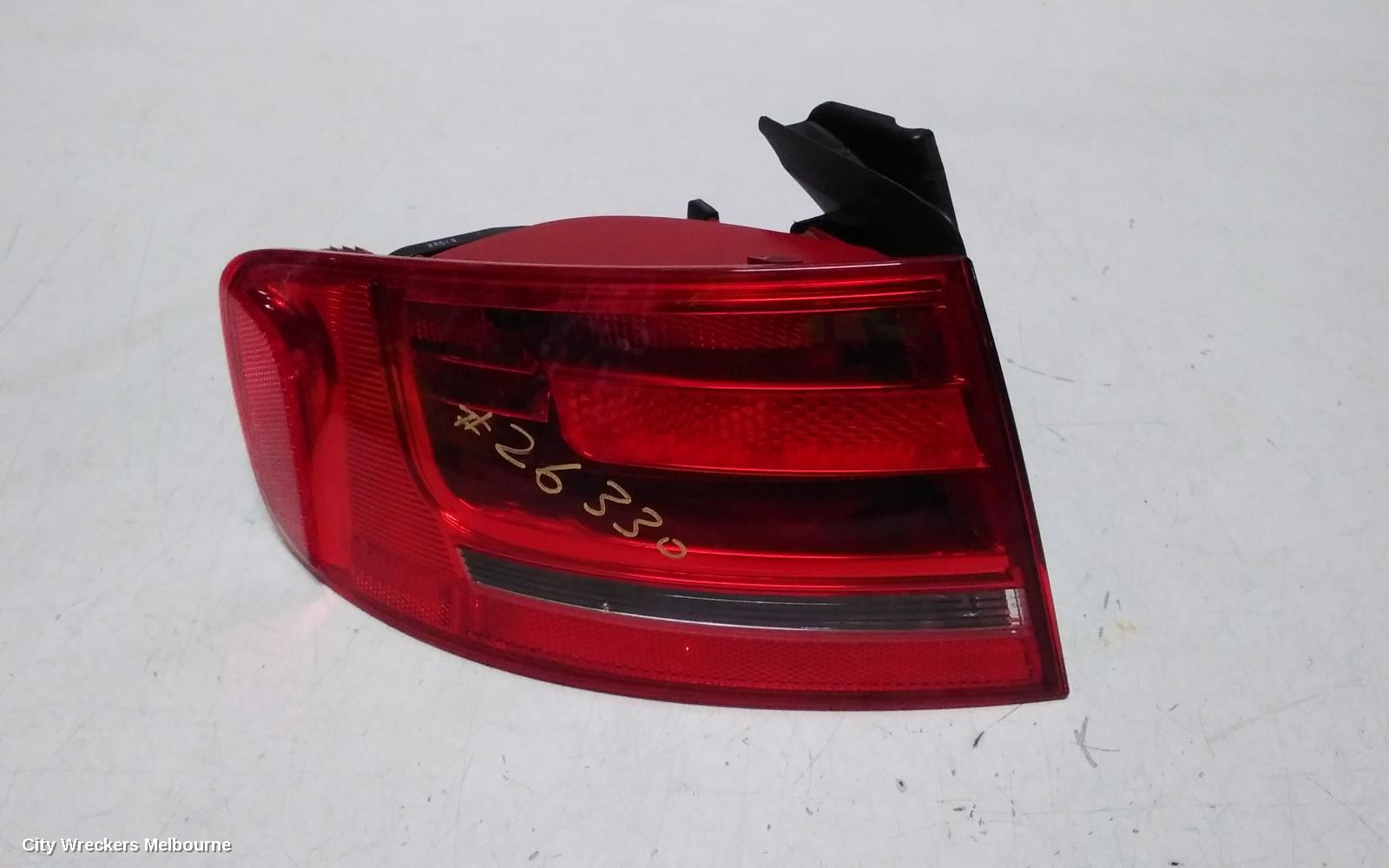 AUDI A4 LEFT TAILLIGHT, B8 8K (A4), SEDAN, STANDARD TYPE, 02/2008 - 06/2012 - Image 1
