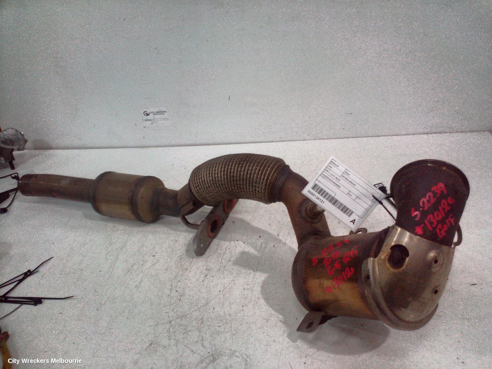 VOLKSWAGEN GOLF CATALYTIC CONVERTER, DOWNPIPE-CAT TYPE, PETROL, 2.0, TURBO, DLBA, GEN 7, 03/2017 - 08/2020 - Image 2