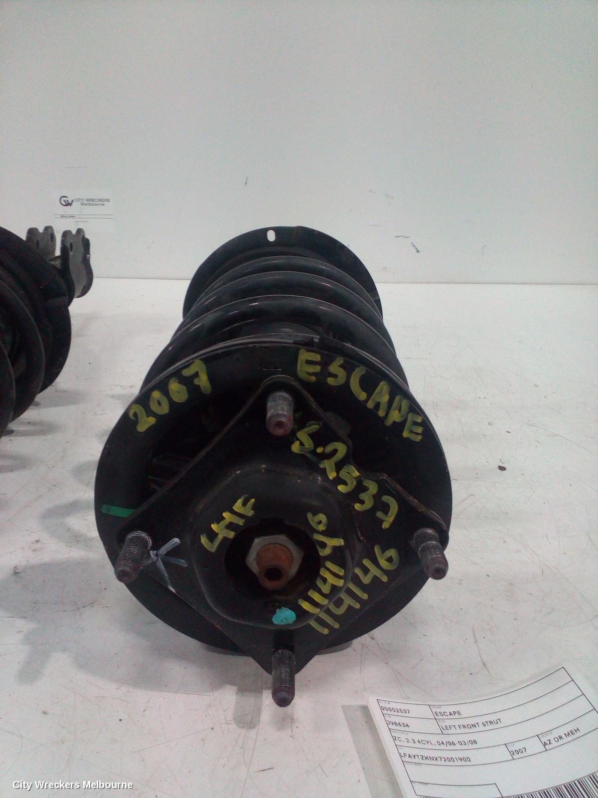 FORD ESCAPE LEFT FRONT STRUT, ZC, 2.3 4CYL, 04/2006 - 03/2008 - Image 1