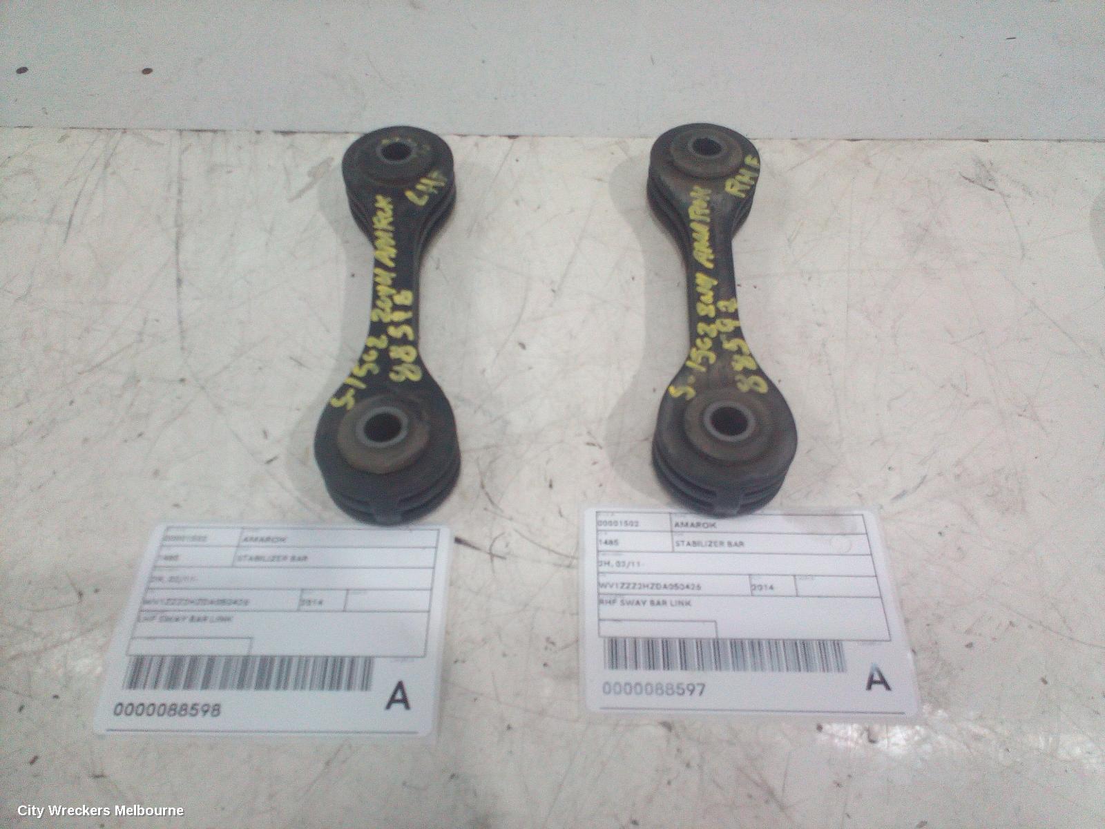 VOLKSWAGEN AMAROK STABILISER BAR, 2H, 02/2011 - 09/2022 - Image 2