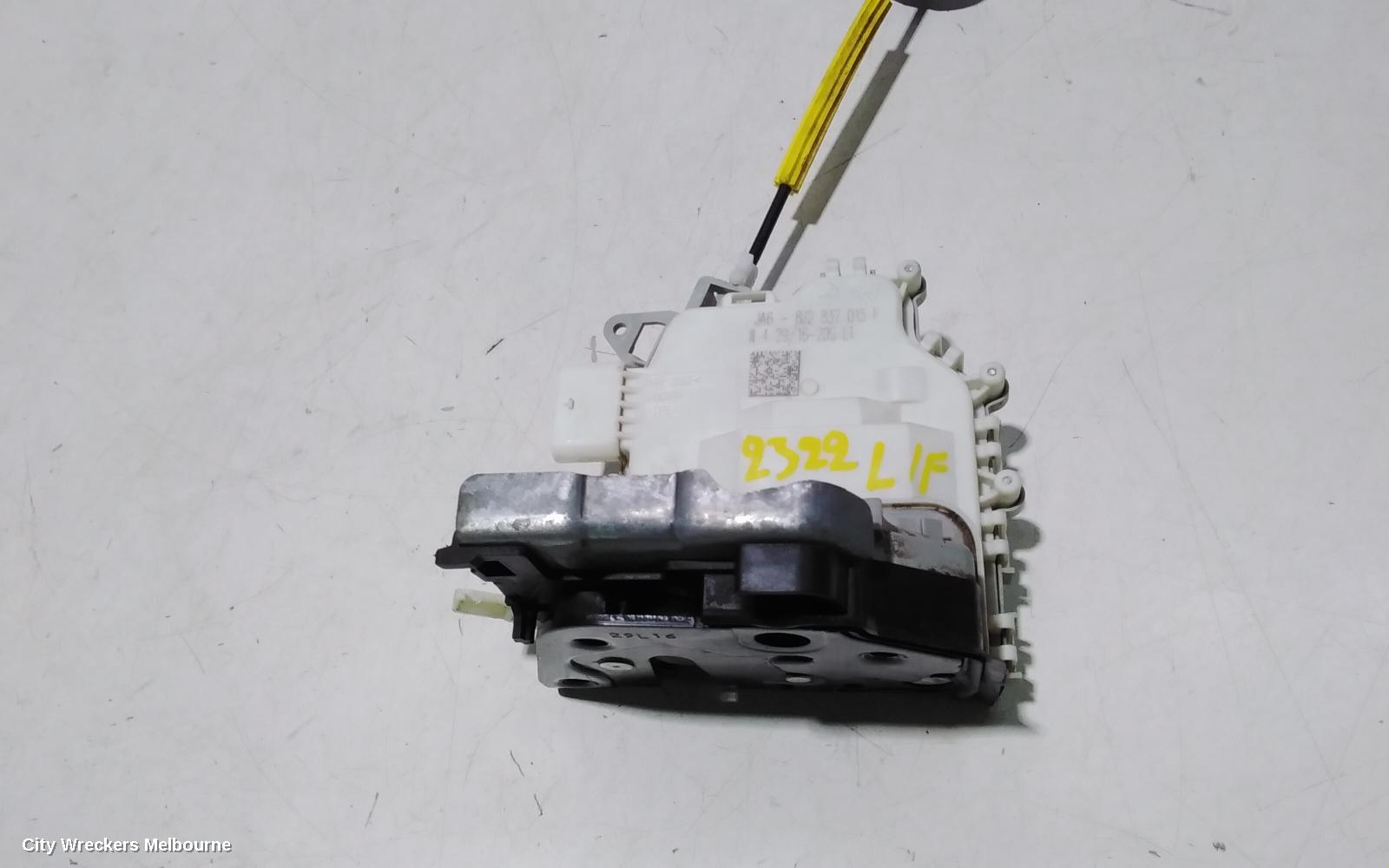 AUDI Q5 DOOR/BOOT/GATE LOCK, LEFT FRONT DOOR LOCK, 8R, DUAL ROW (8 PIN), P/N 8J2837015F, 11/2009 - 01/2017 - Image 3
