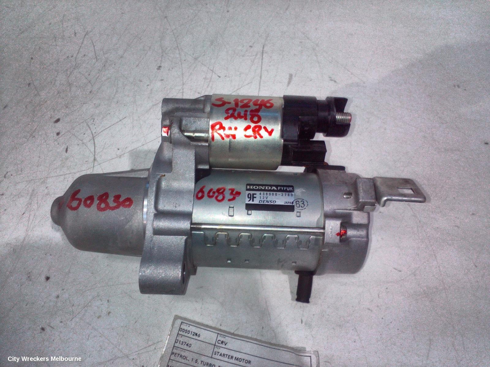 HONDA CRV STARTER, PETROL, 1.5, TURBO, RW, 05/2017 - 08/2023 - Image 2