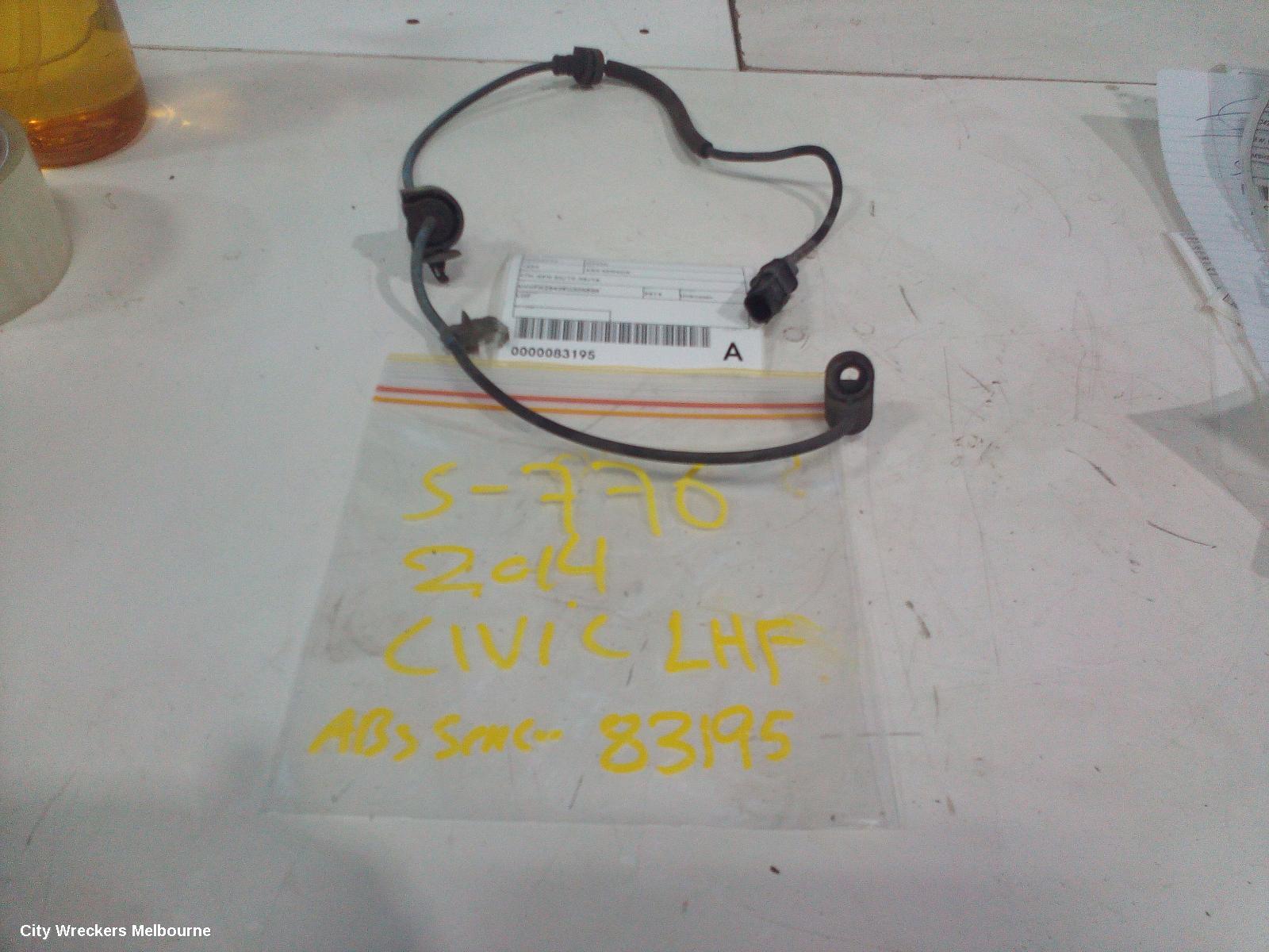 HONDA CIVIC ABS SENSOR, 9TH GEN 02/2012 - 05/2016 - Image 2