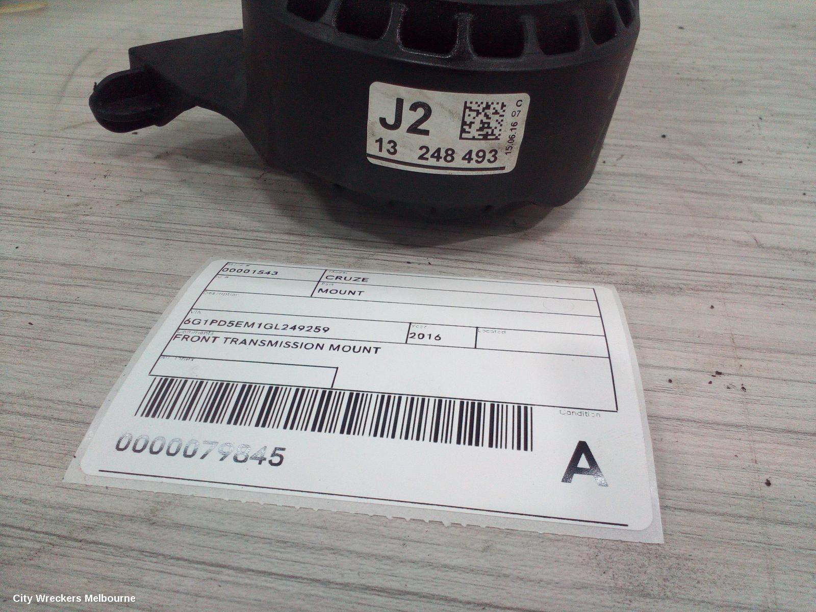 HOLDEN CRUZE MOUNT, JH 03/2011 - 01/2017 - Image 1