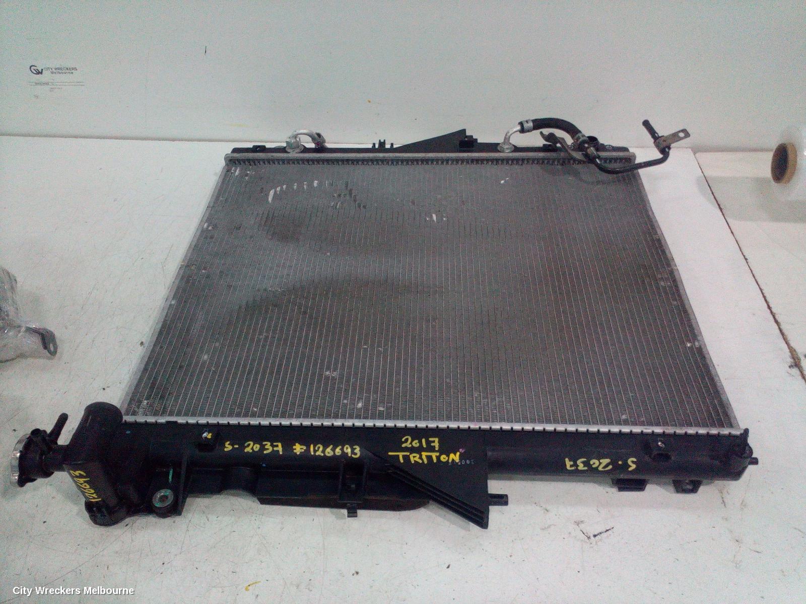 MITSUBISHI TRITON RADIATOR, AUTO, 2.4, DIESEL, MQ-MR, 04/2015 ONWARDS - Image 1