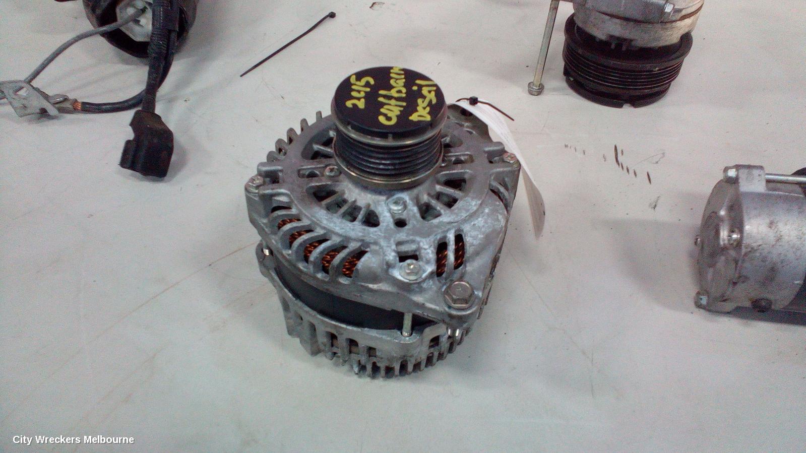 SUBARU OUTBACK ALTERNATOR, DIESEL, 2.0, EE20, 6TH GEN, 08/2014 ONWARDS - Image 2