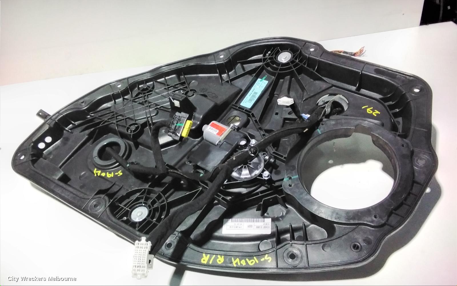 HYUNDAI GENESIS RIGHT REAR WND REG/MOTOR, DH, 11/2014 - 01/2018 - Image 2