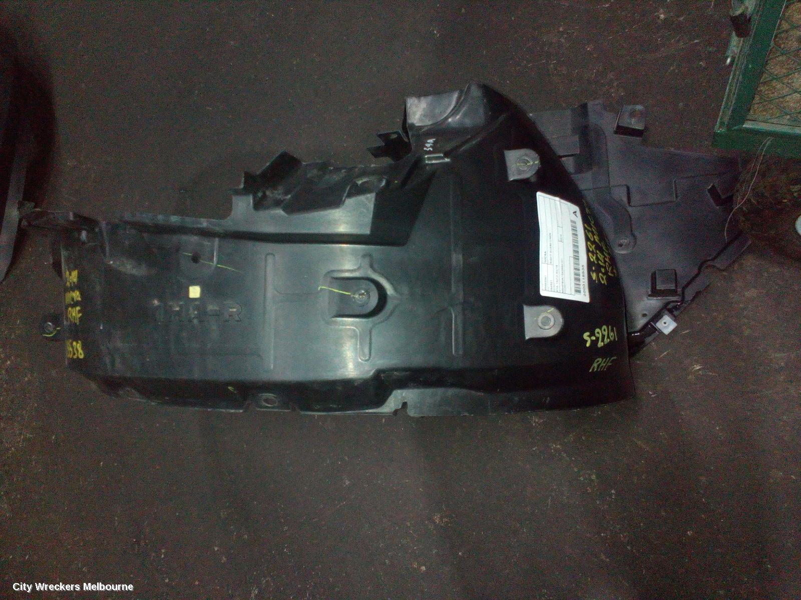 NISSAN MICRA RIGHT GUARD LINER, K13, 12/2012 - 03/2015 - Image 2