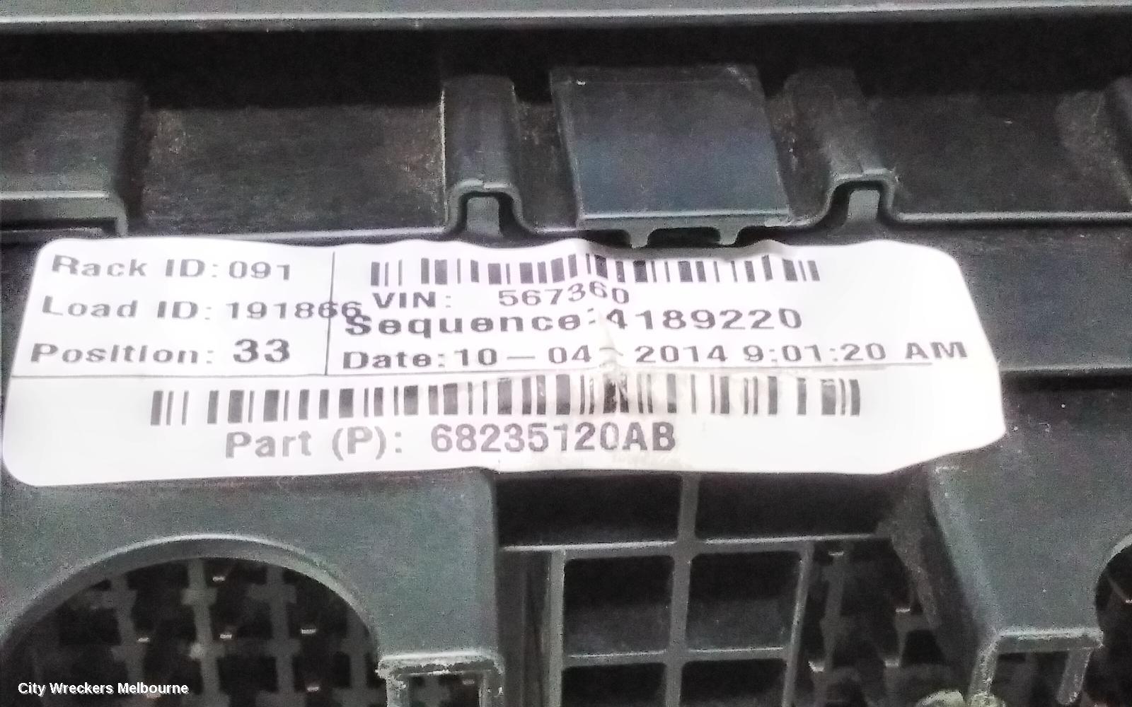 JEEP CHEROKEE FUSE BOX, ENGINE BAY, PETROL, KL, 02/2014 ONWARDS - Image 3