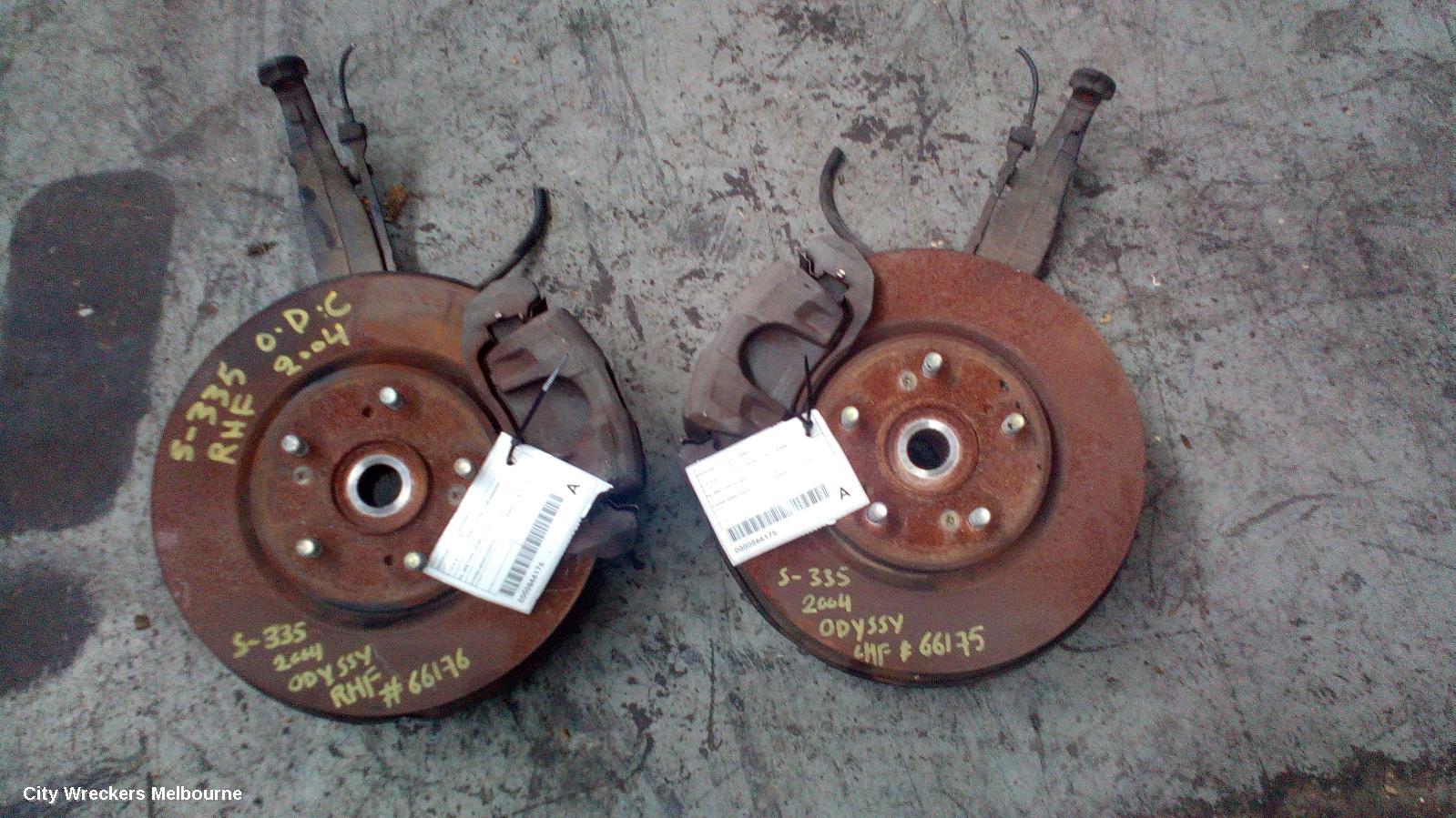 HONDA ODYSSEY RIGHT FRONT HUB ASSEMBLY, RB, ABS TYPE, 07/2004 - 12/2013 - Image 2