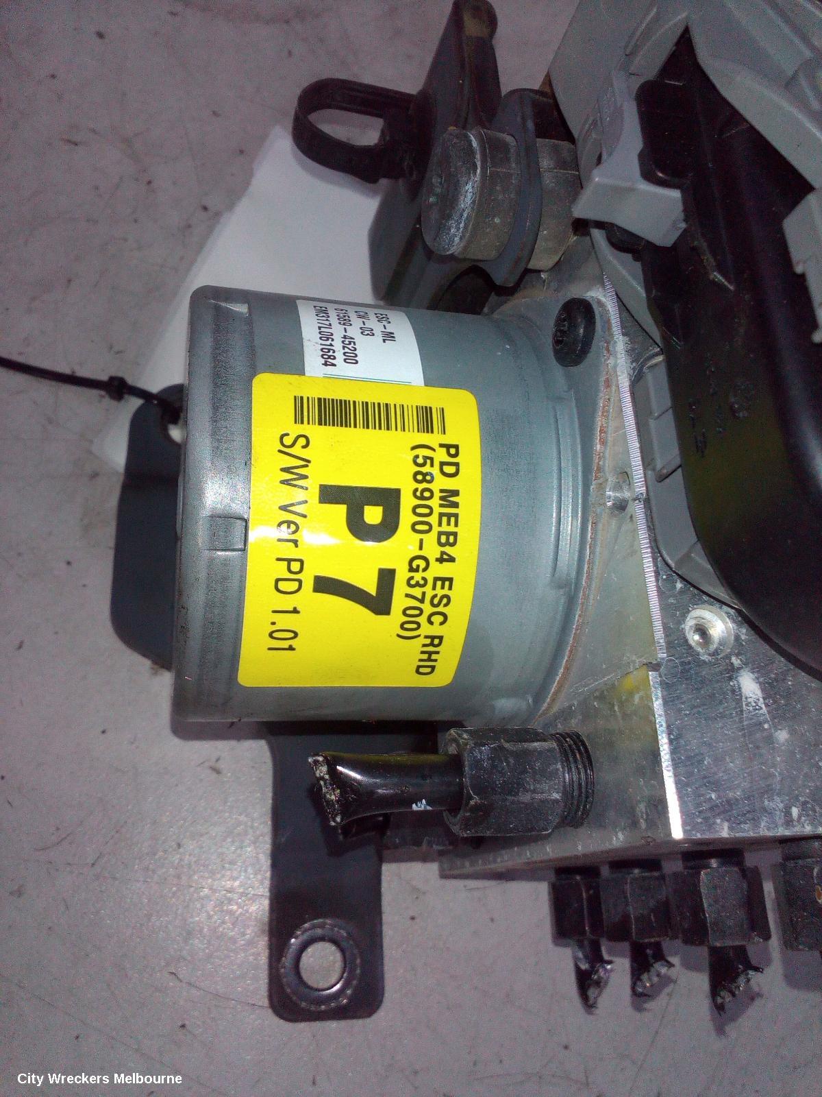 HYUNDAI I30 ABS PUMP/MODULATOR, P/N 58900G3700, PD, 03/2017 ONWARDS - Image 1