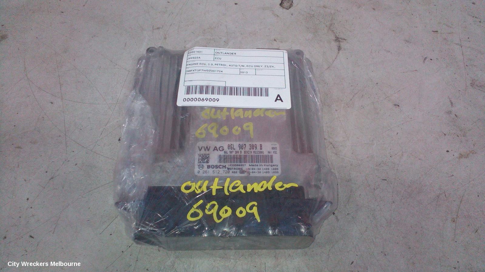 MITSUBISHI OUTLANDER ECU, ENGINE ECU, 2.0, PETROL, AUTO T/M, ECU ONLY, ZJ/ZK, 10/2012 ONWARDS - Image 3